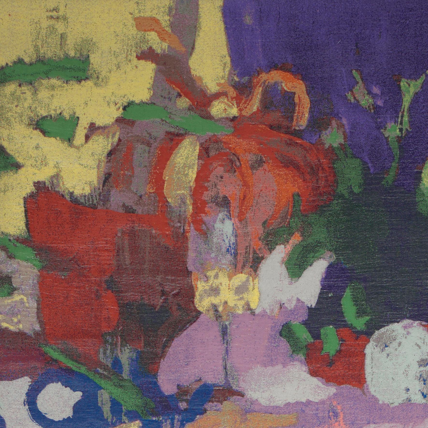 Modern Maïlys Seydoux-Dumas, a Happy Stopover, Wool Tapestry, Néolice, 2021 For Sale