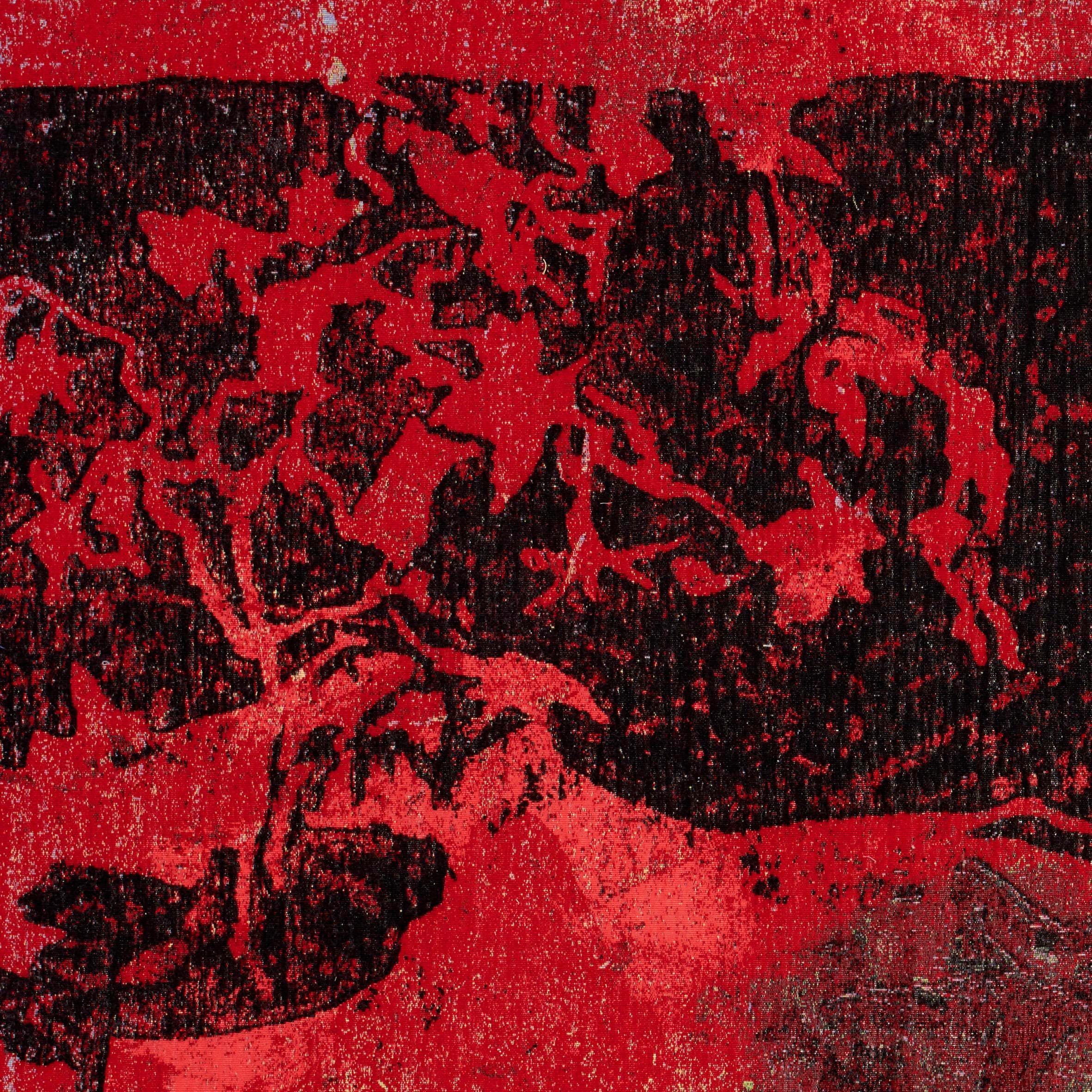 Maïlys Seydoux-Dumas, Dark Pink Planet, Wollteppich, Néolice, 2021 (Französisch) im Angebot