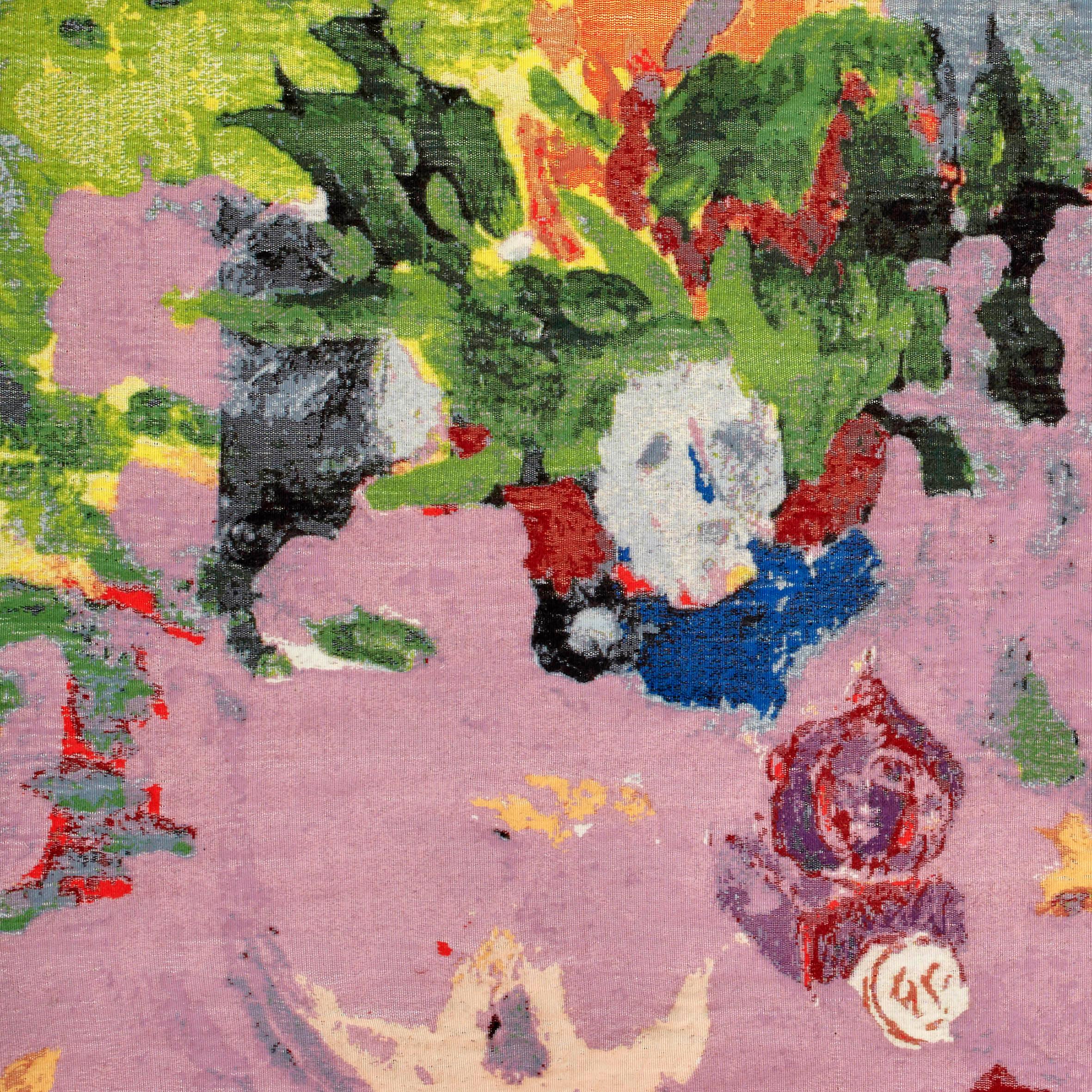 Modern Maïlys Seydoux-Dumas, Eastern Ecstasy, Wool Tapestry, Néolice, 2021 For Sale