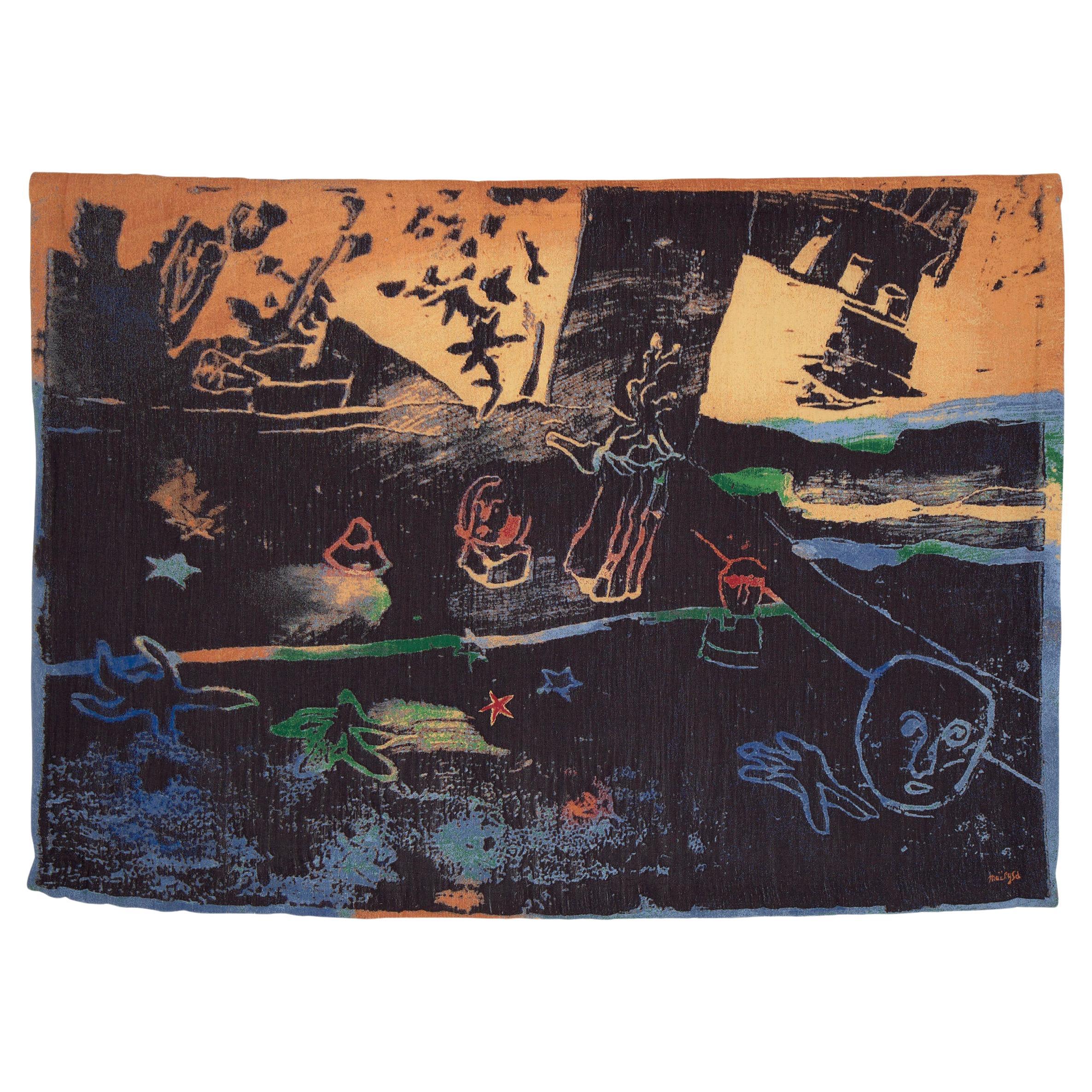 Maïlys Seydoux-Dumas, To Henri Rousseau, Wool Tapestry, Néolice, 2021 For Sale