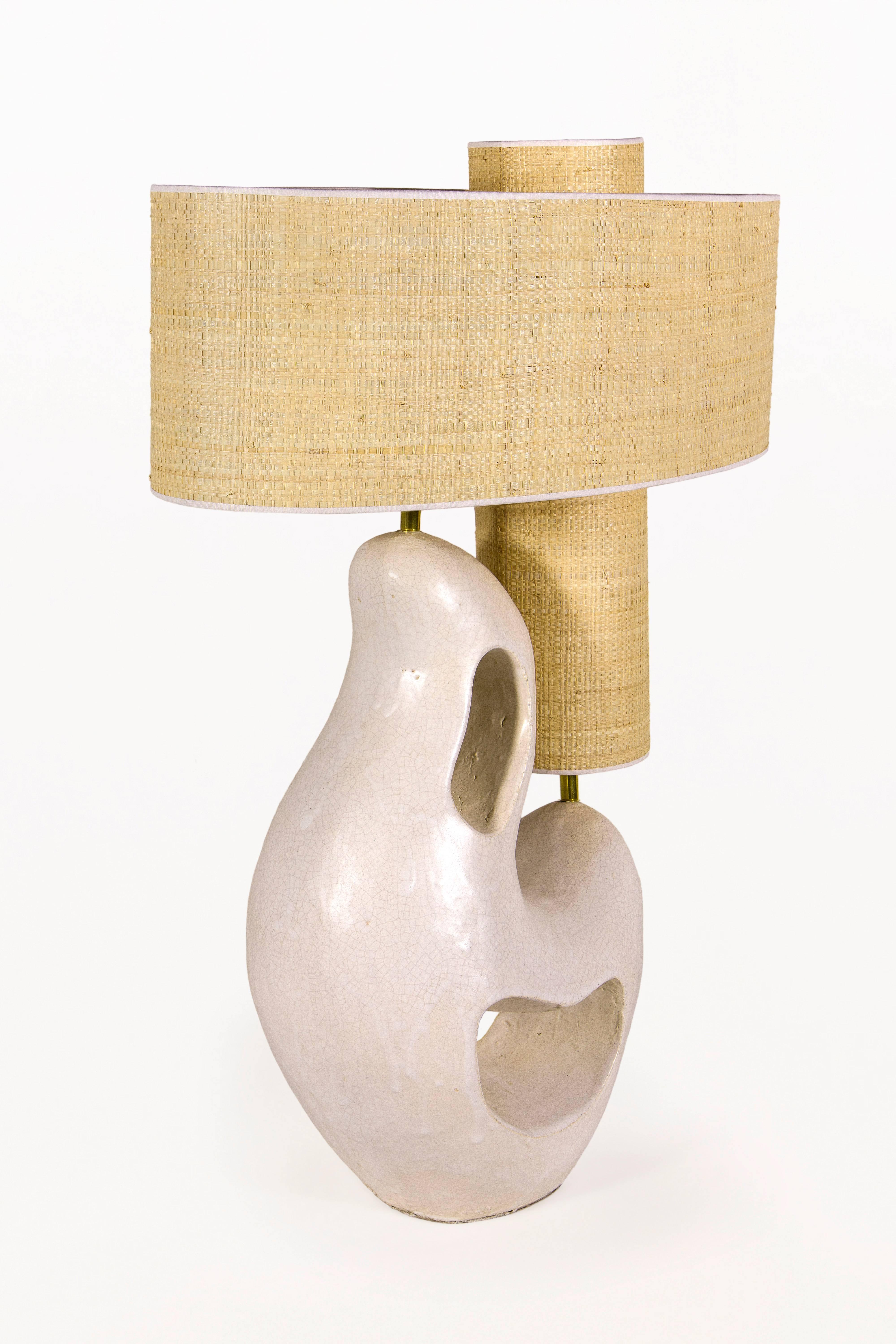 Maïna Gozannet ceramic table lamp 