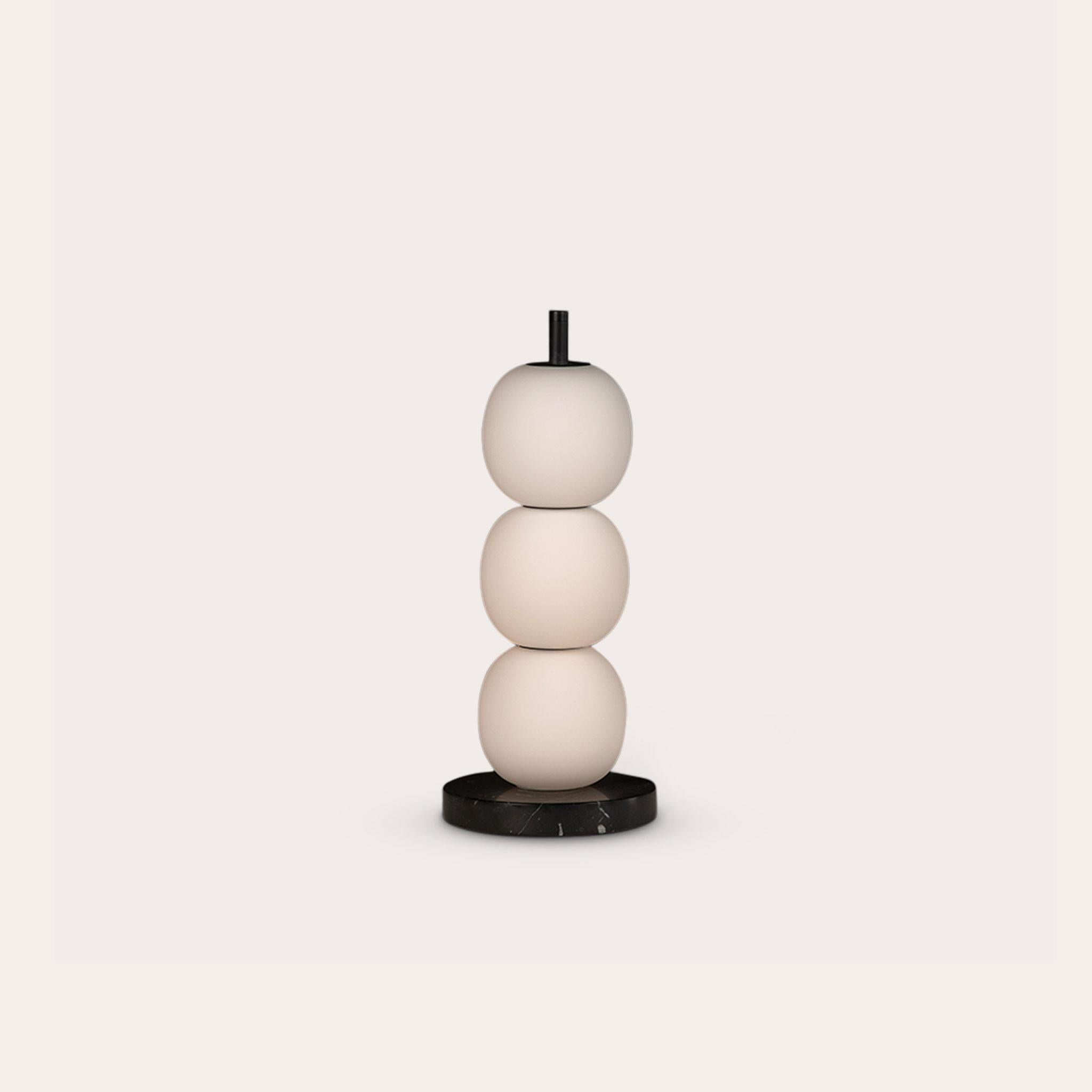 Modern Mainkai 3 Table Lamp by Sebastian Herkner in Marble Base For Sale