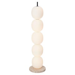 Lampadaire Mainkai 5 de Sebastian Herkner avec base en marbre