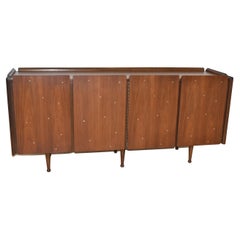 Mainline by Hooker 4-Door Walnut Credenza