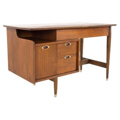 Mainline by Hooker Mid Century Single Sided Floating Display Desk