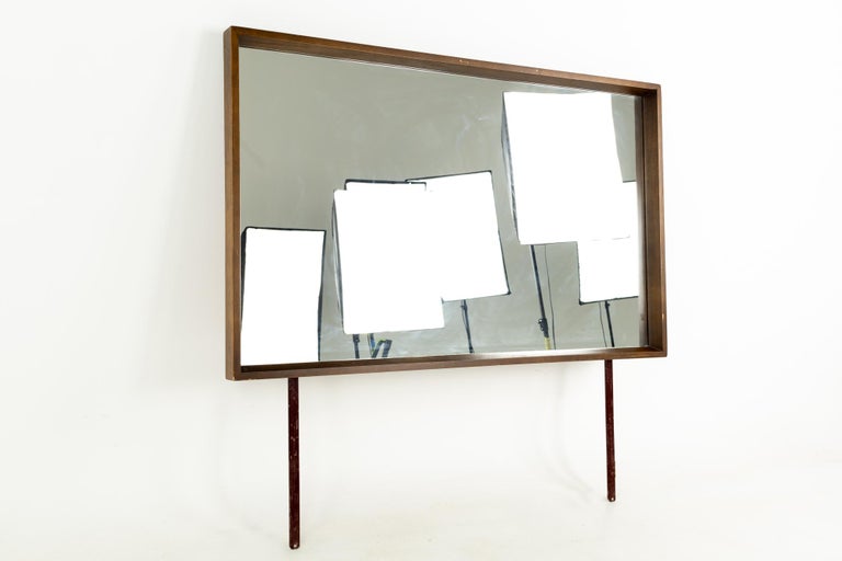 Mainline by Hooker mid century walnut mirror

This mirror is 51.75 wide x 2.5 deep x 31.75 inches high

All pieces of furniture can be had in what we call restored vintage condition. That means the piece is restored upon purchase so it’s free of