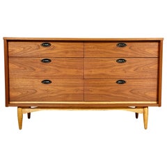 Mainline by Hooker Walnut Dresser, 1960s