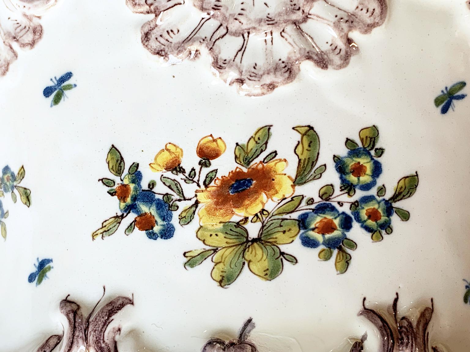 Maiolica flower pot 