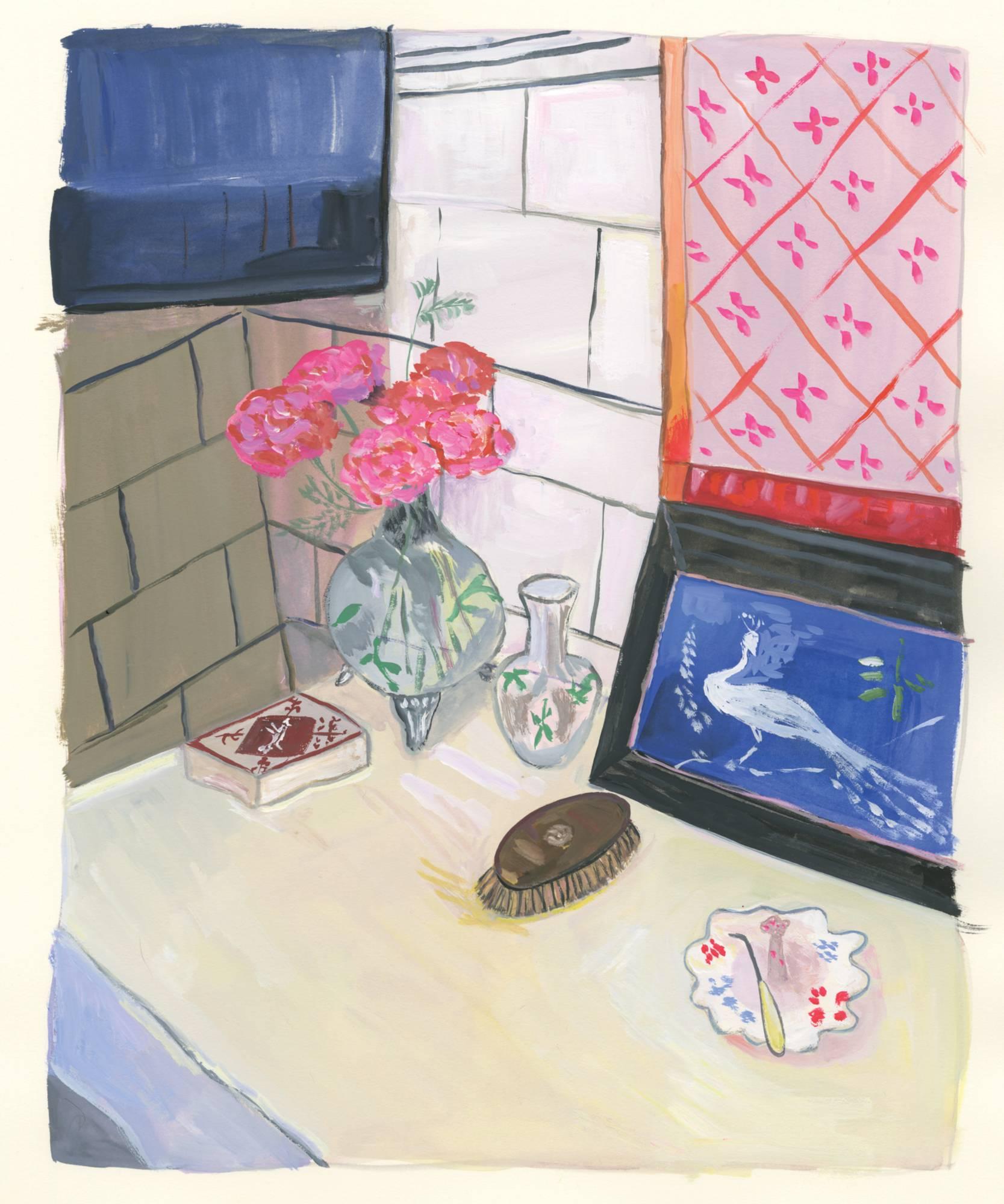Maira Kalman Interior Painting - Don't You Admire the Particulars