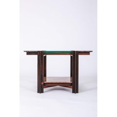 Mais, Tavolo Freijo scuro con linguette, di Alva Design