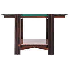 Mais, Mesa Freijo Oscura con Pestañas, de Alva Design