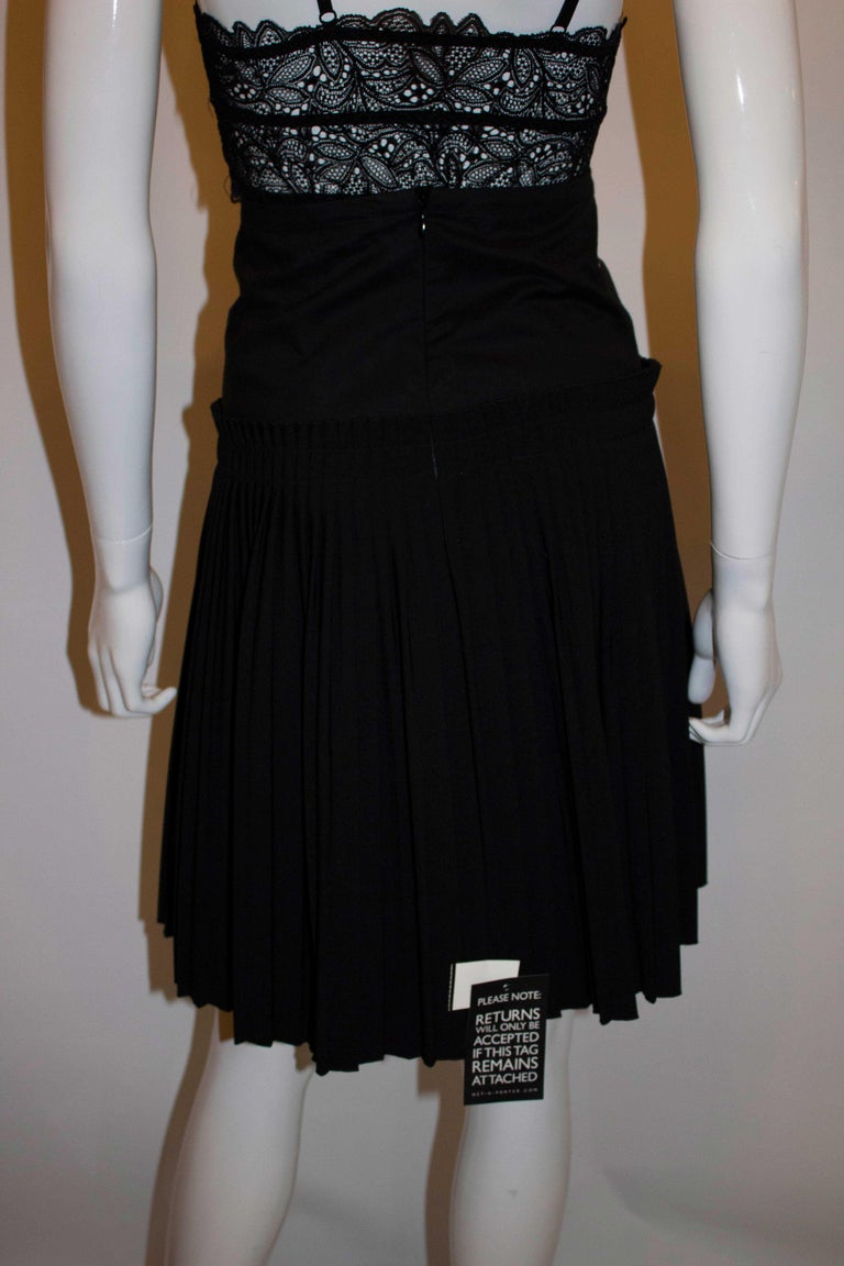 Women's Maiscon Martin Margella Black Skirt with Pleats For Sale