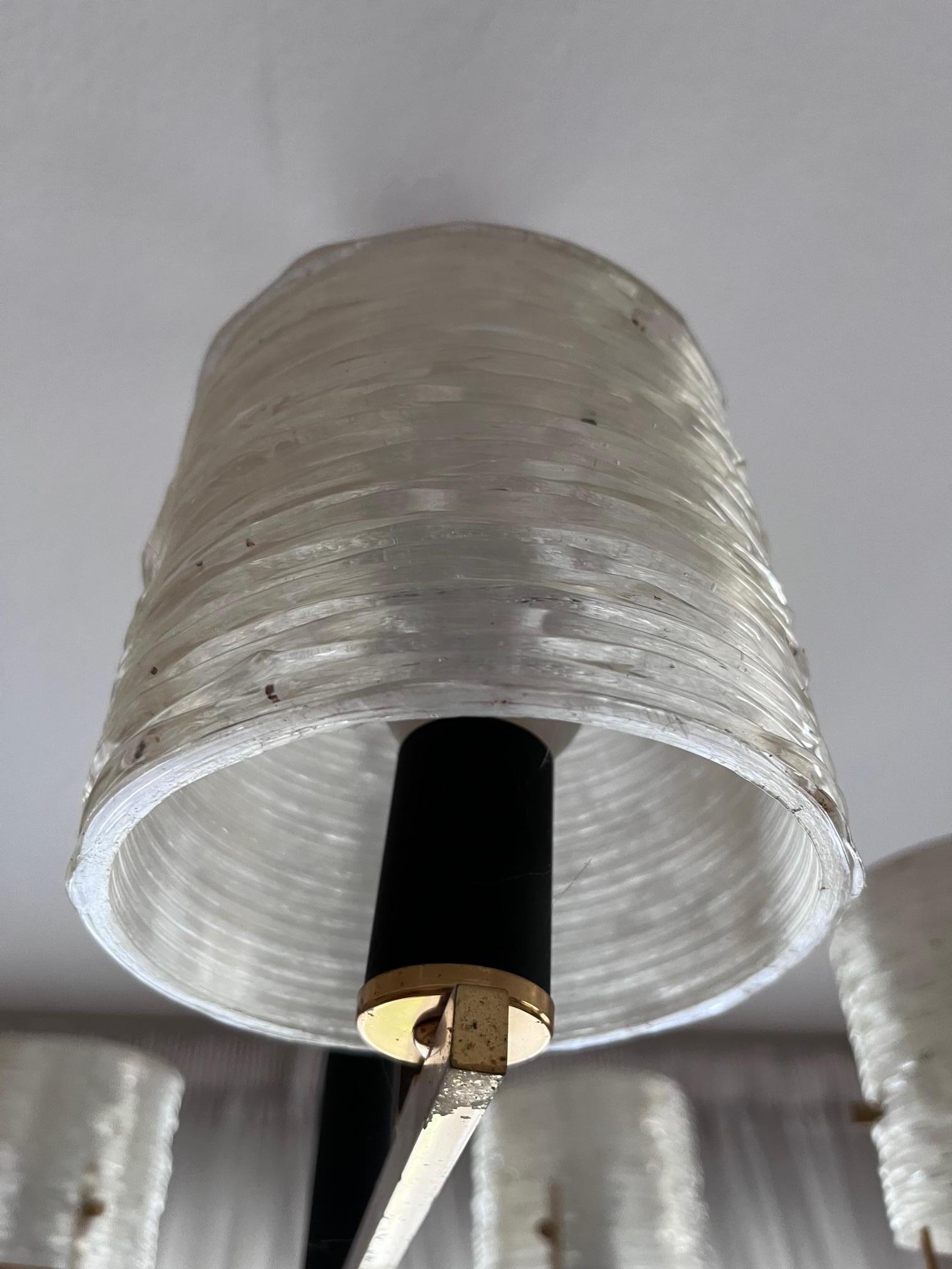 French Maison Arlus Ceiling Light For Sale
