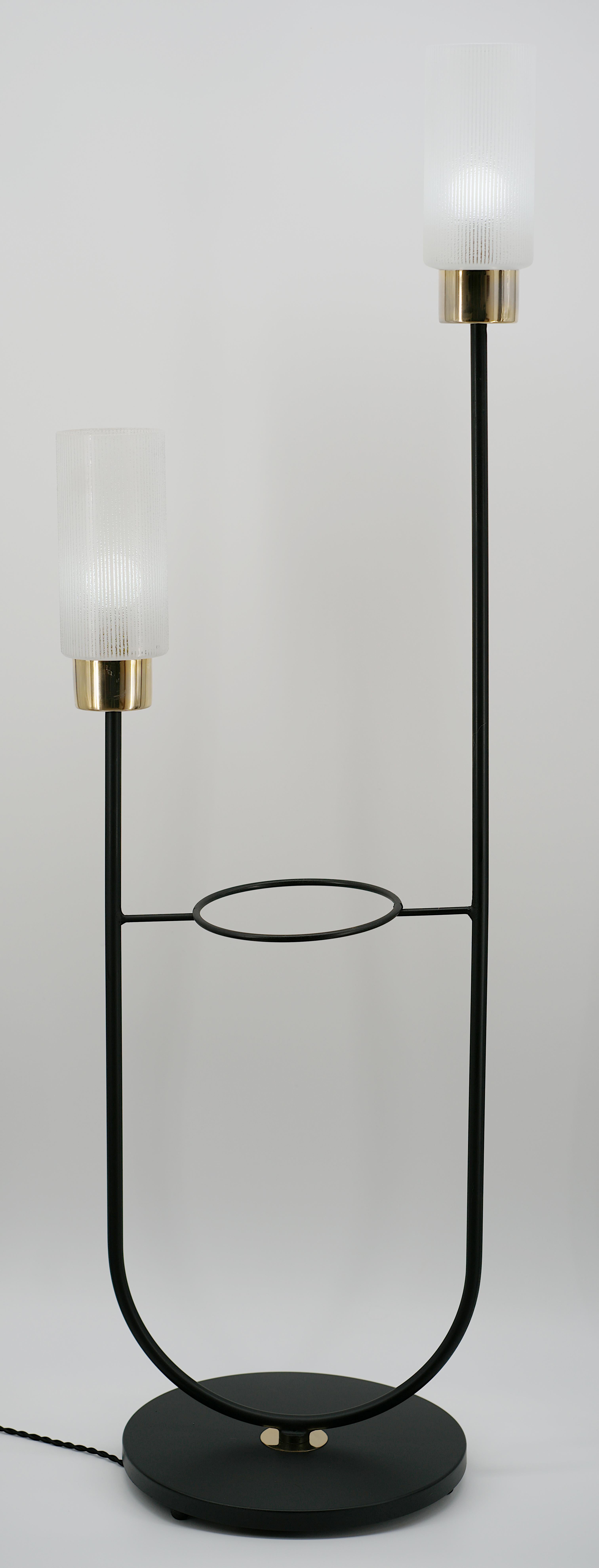 Maison ARLUS French Mid-Century Floor Lamp, 1950s For Sale 4