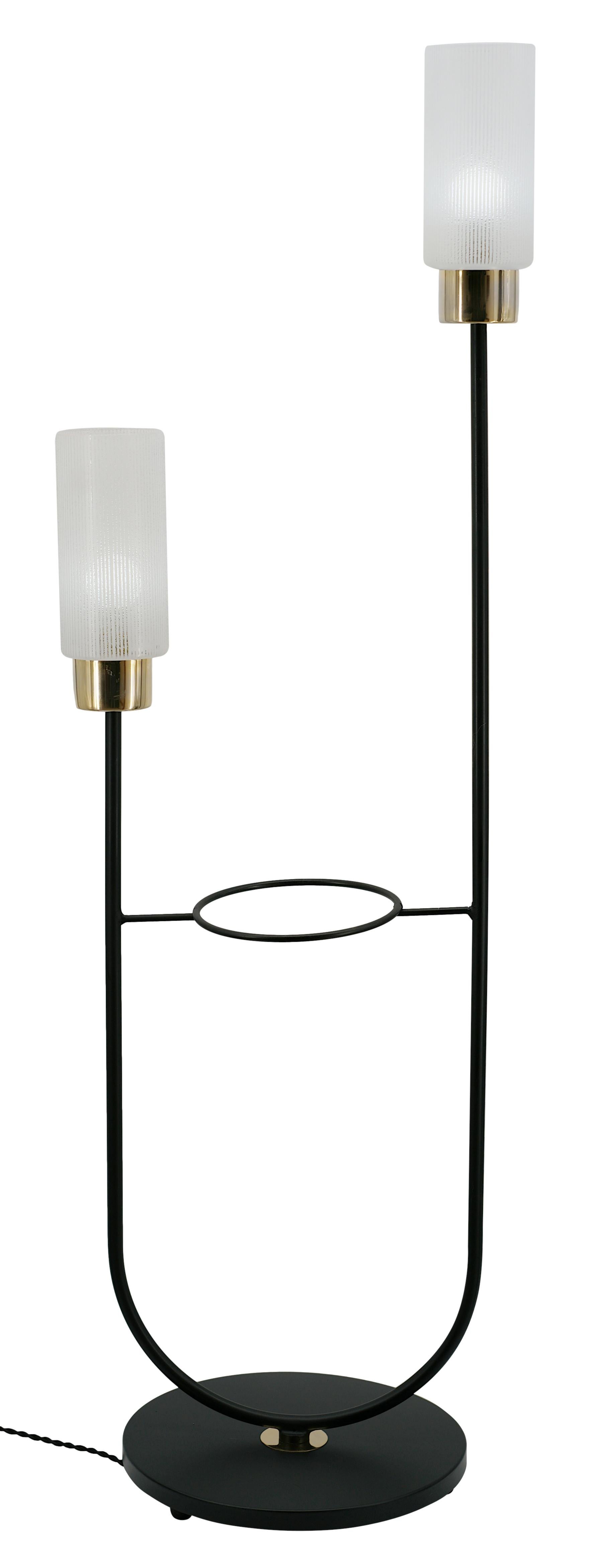 Maison ARLUS French Mid-Century Floor Lamp, 1950s For Sale 8