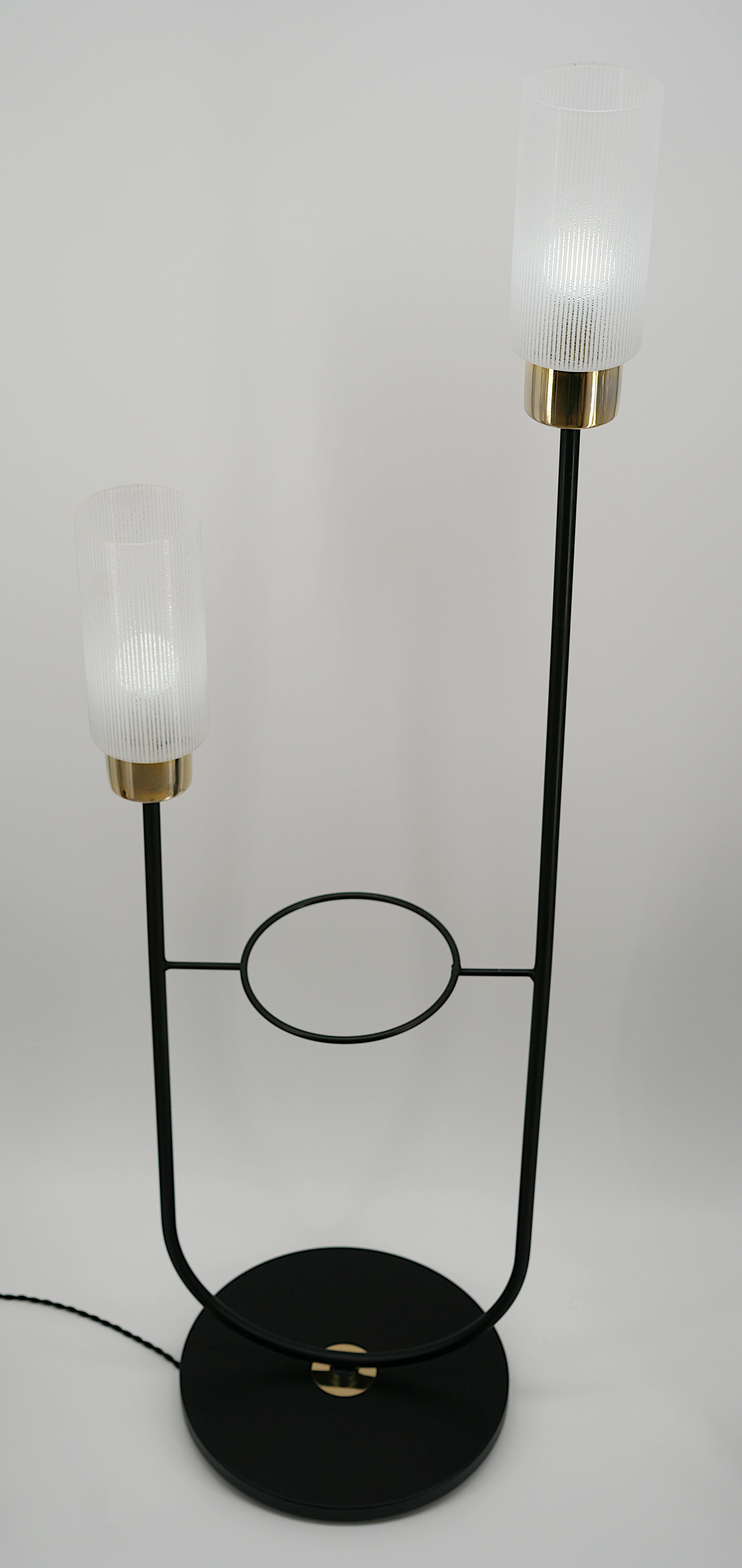 Maison ARLUS French Mid-Century Floor Lamp, 1950s For Sale 2