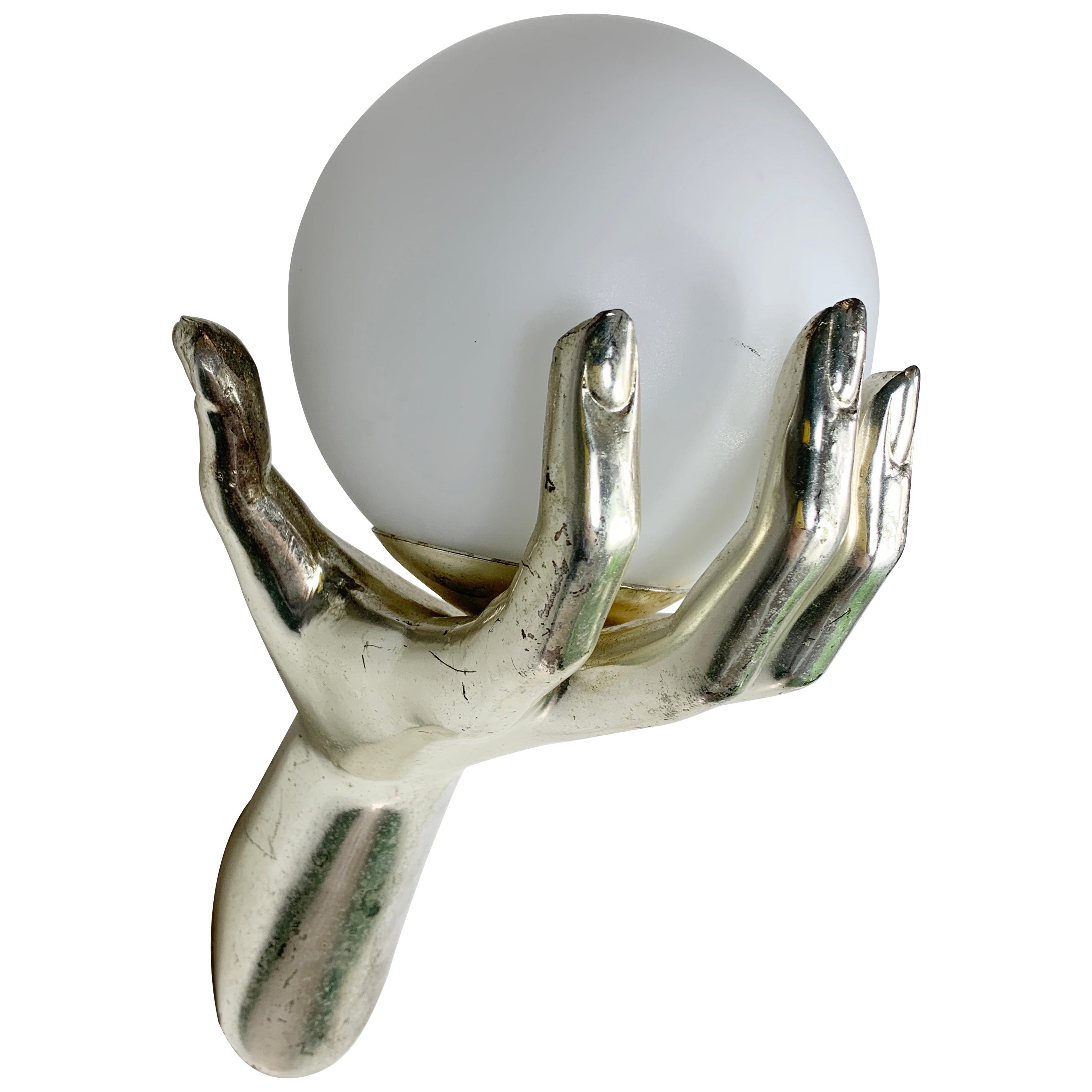 Maison Arlus Hand Wall Sconce, France, 1970
s