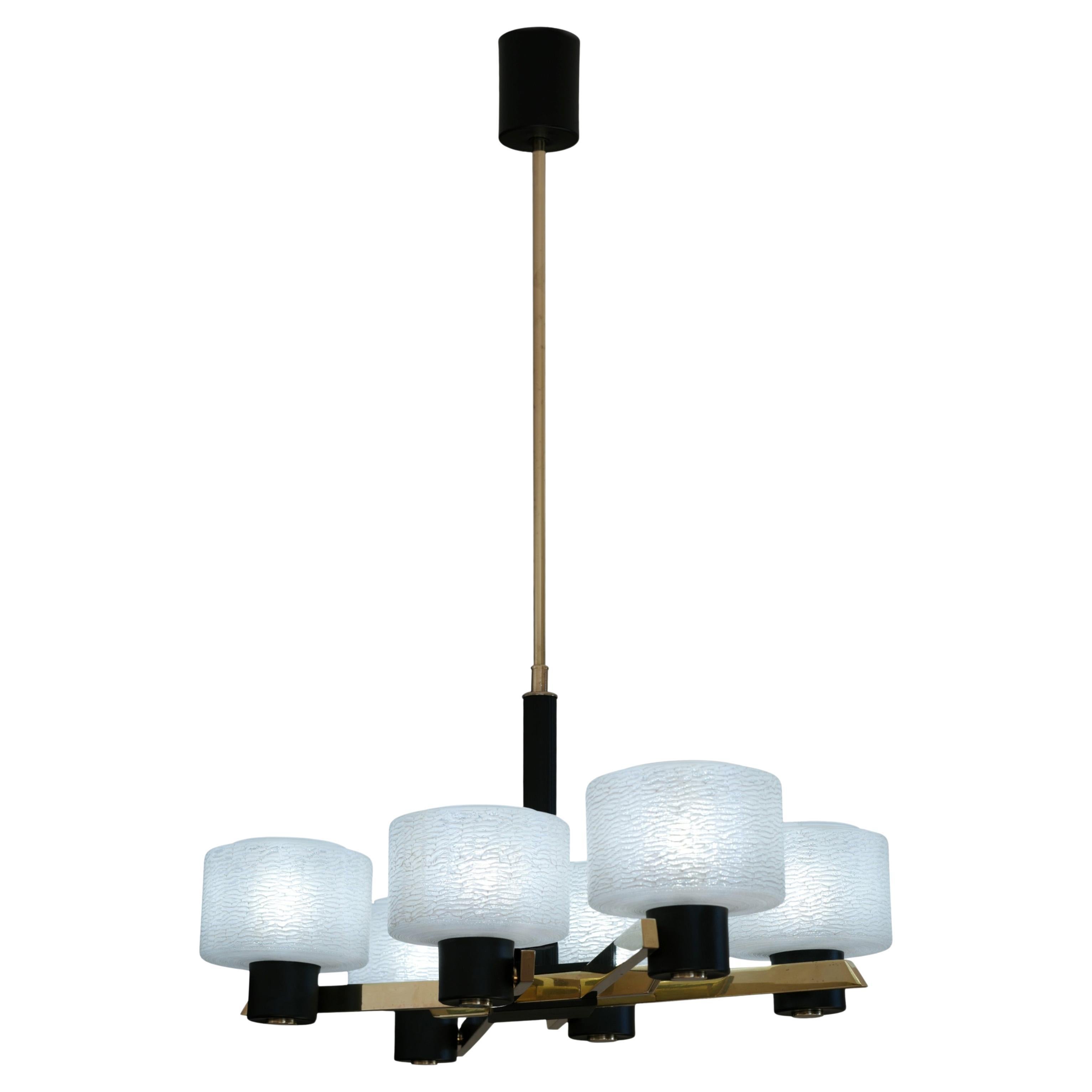 Lustre du milieu du siècle de la Maison Arlus, années 1950