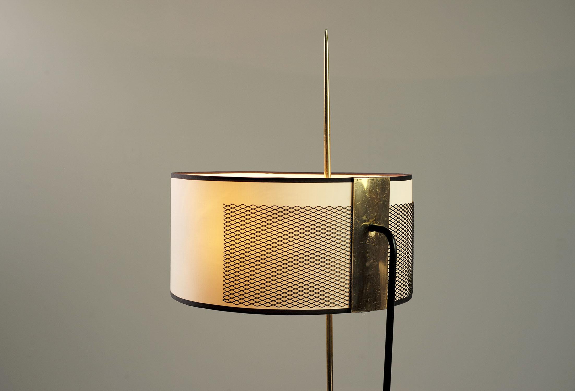 French Maison Arlus, Tripod Floor Lamp, France, 1950