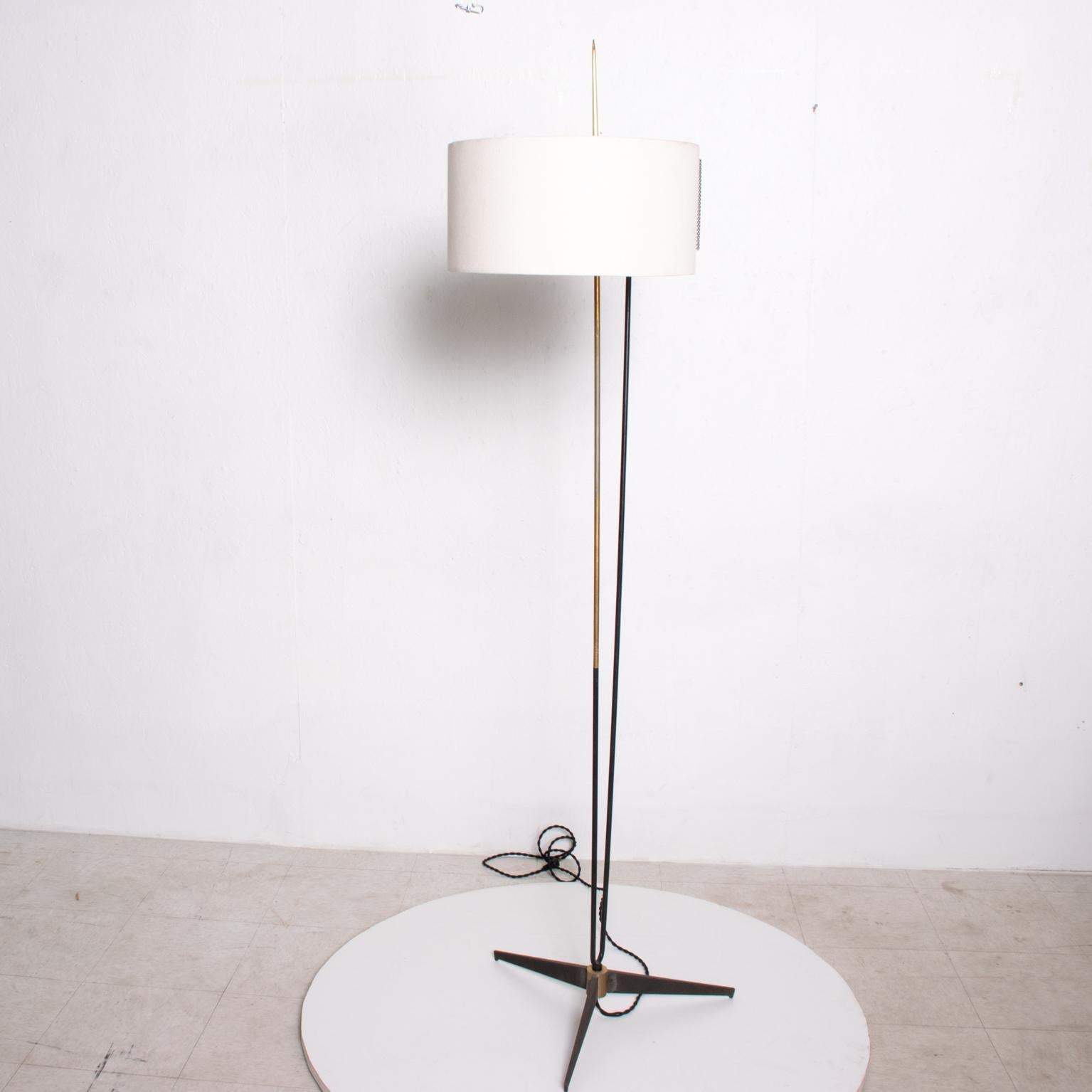 Mid-20th Century Maison Arlus Tripod Floor Lamp Midcentury French Modern