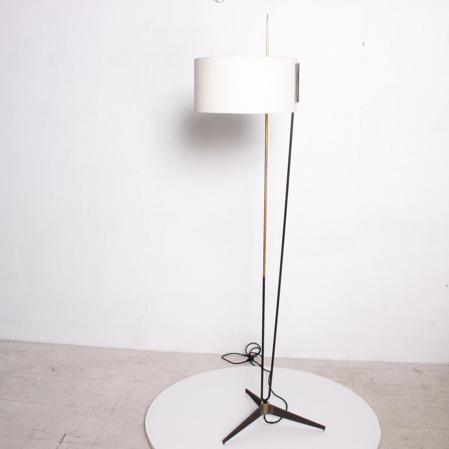 Bronze Maison Arlus Tripod Floor Lamp Midcentury French Modern