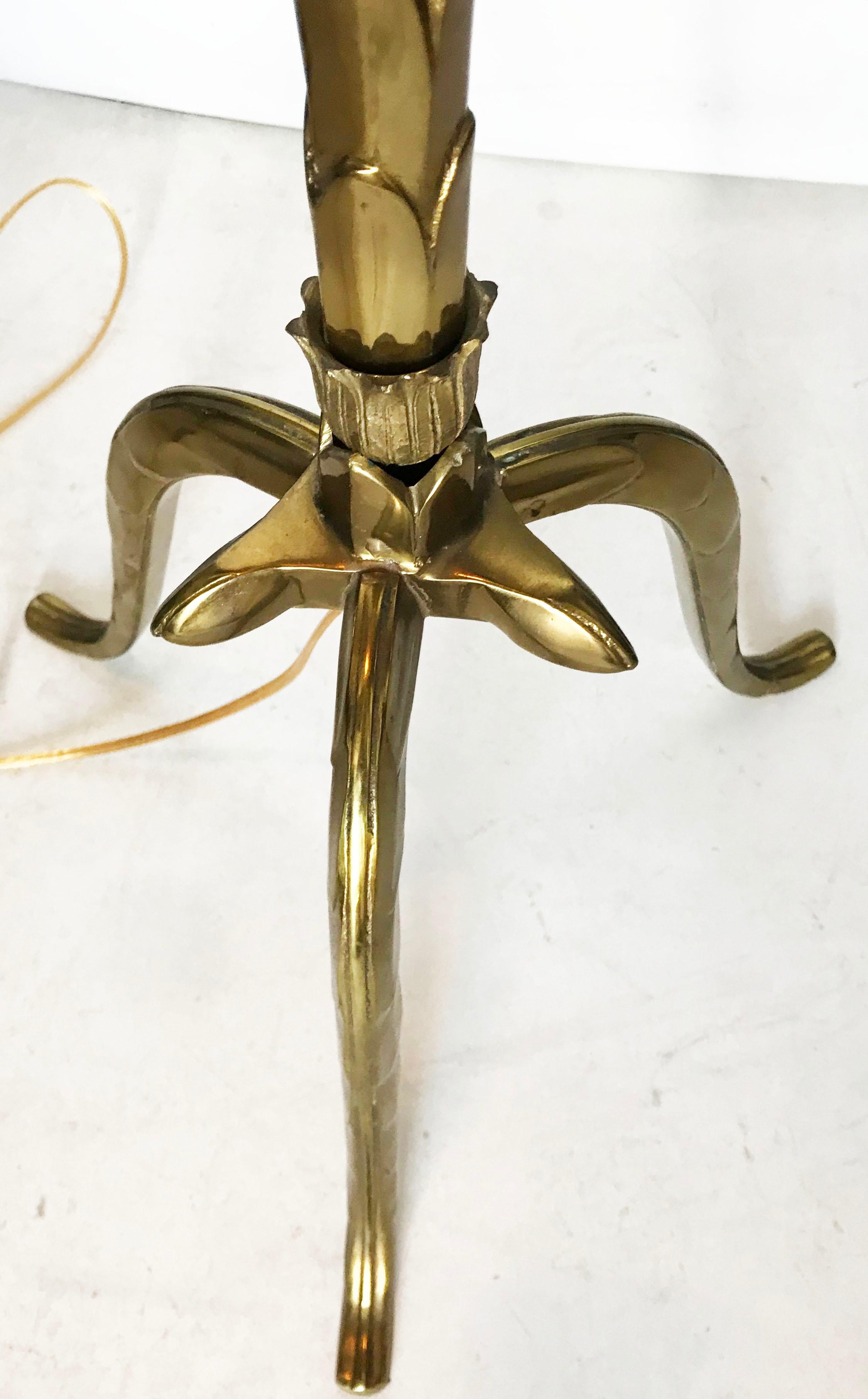 Maison Bagues Bronze Floor Lamp In Good Condition For Sale In Miami, FL