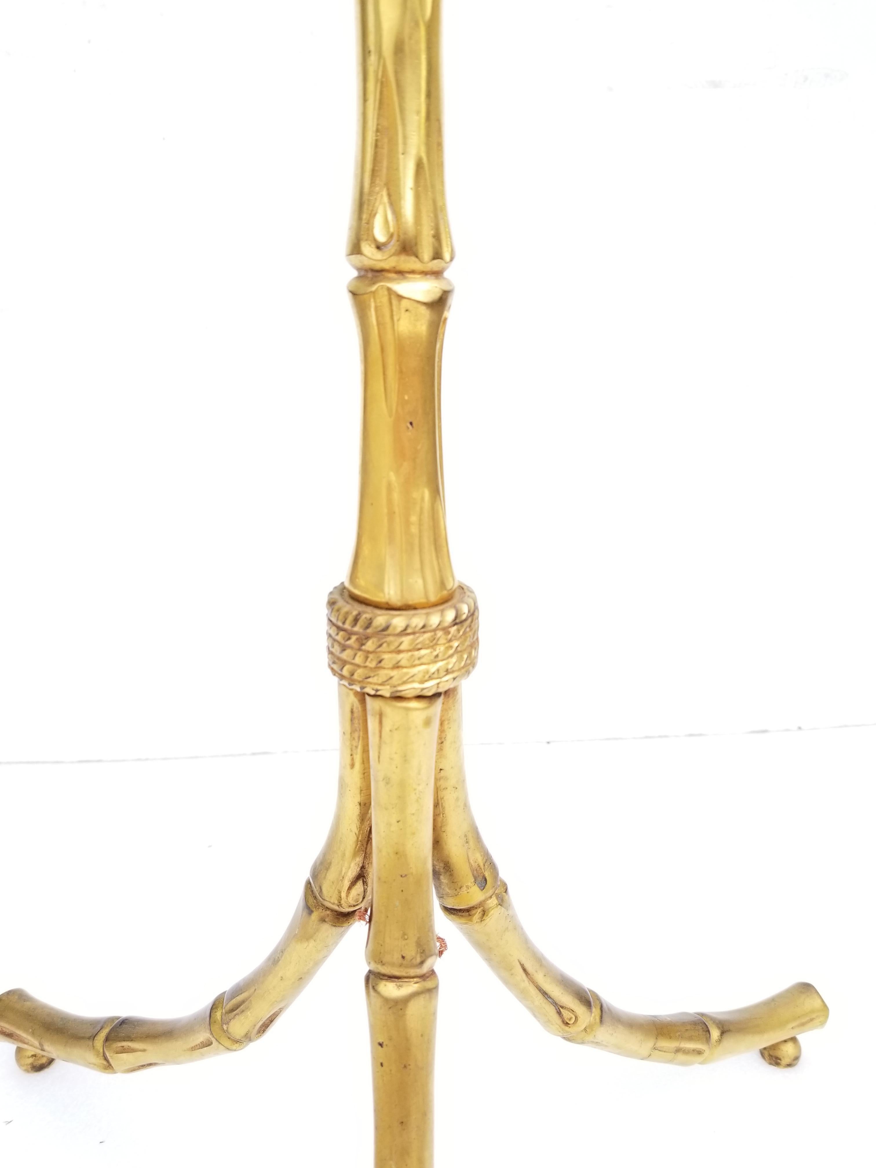 Maison Bagues Bronze Floor lamp In Good Condition For Sale In Miami, FL