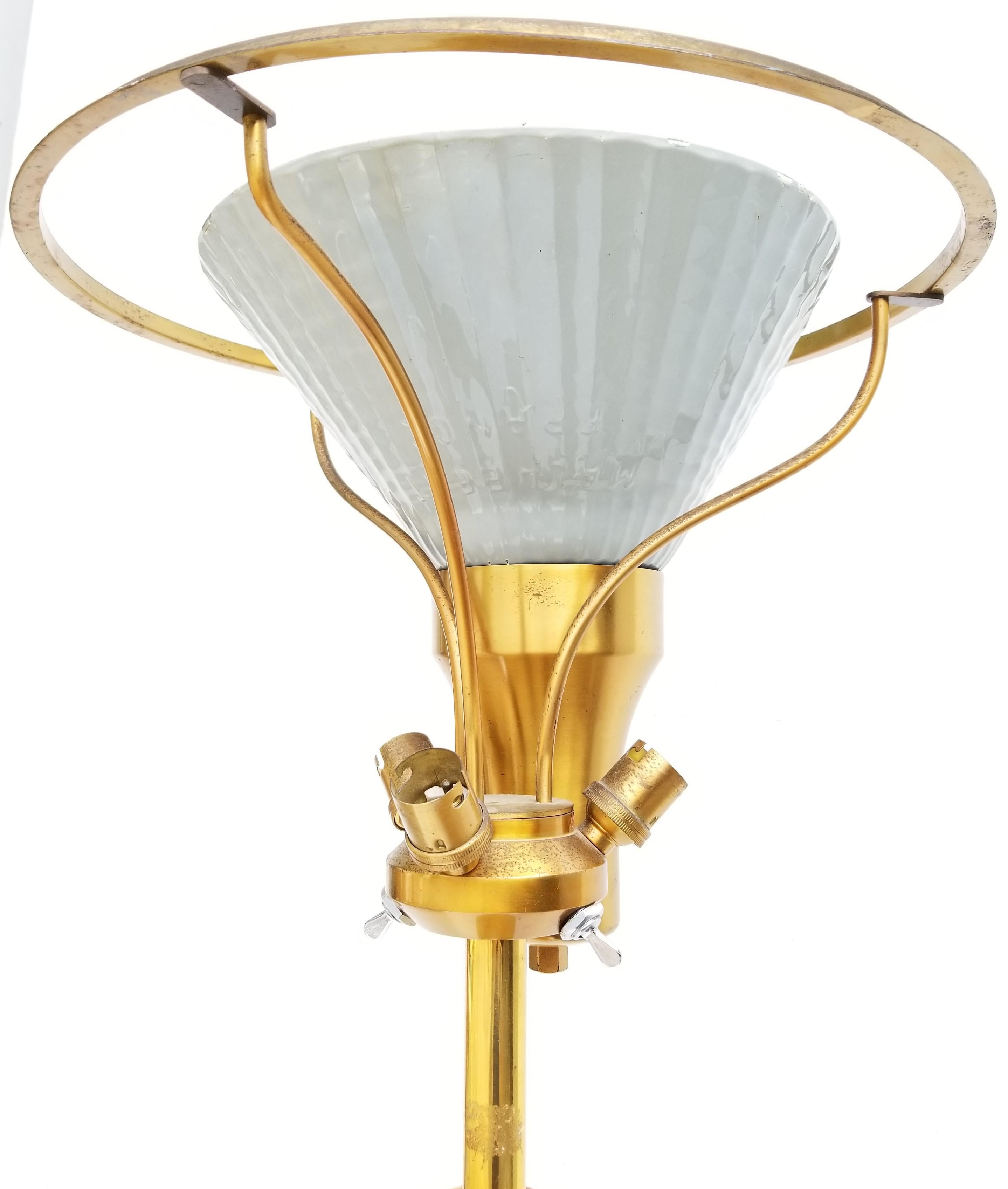 Lampada da terra Maison Bagues in bronzo in vendita 1