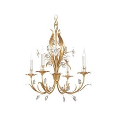 Certified Maison Baguès Crystal Chandelier