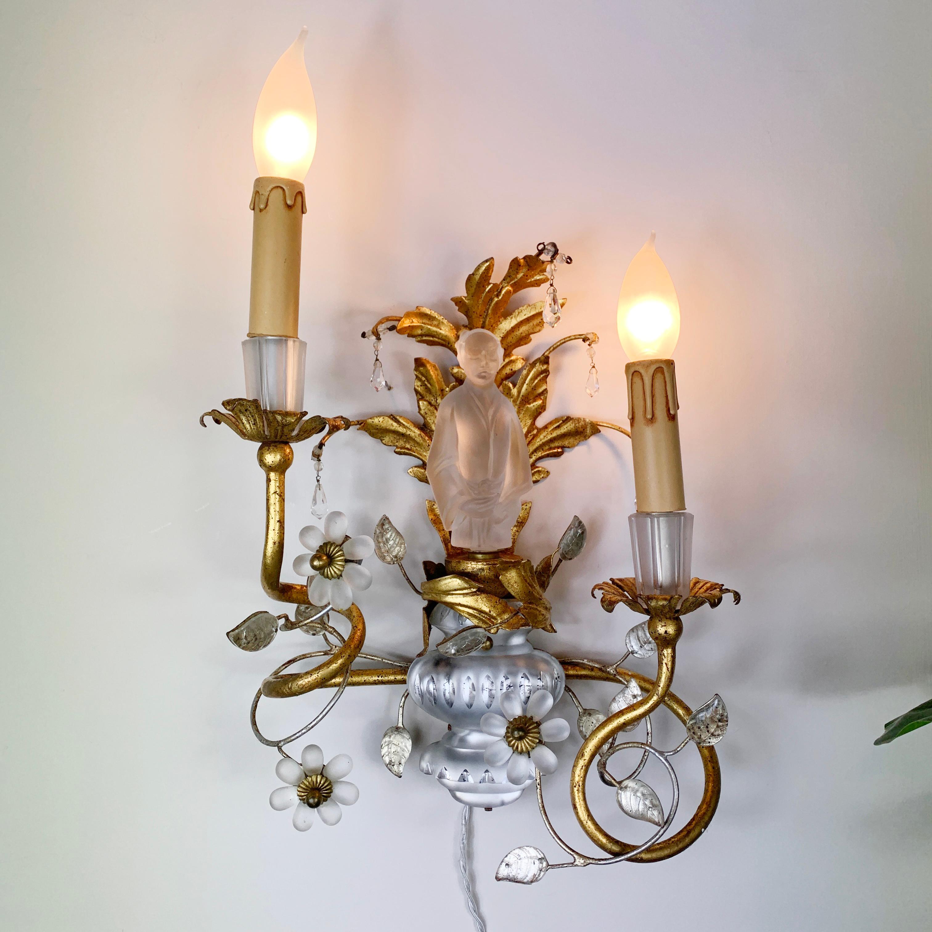 chinoiserie wall sconces