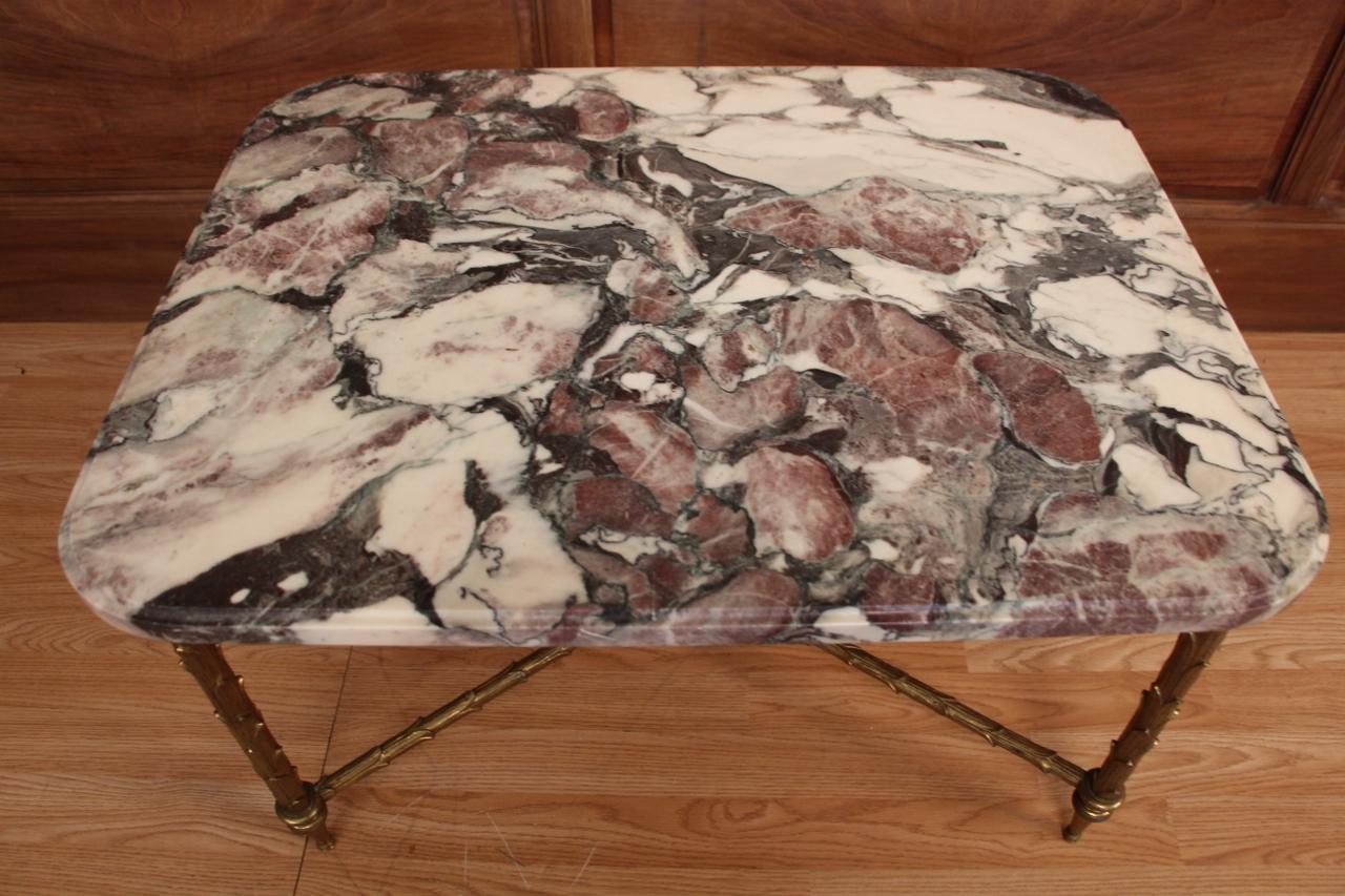 Mid-20th Century Maison Bagues Coffee Table For Sale