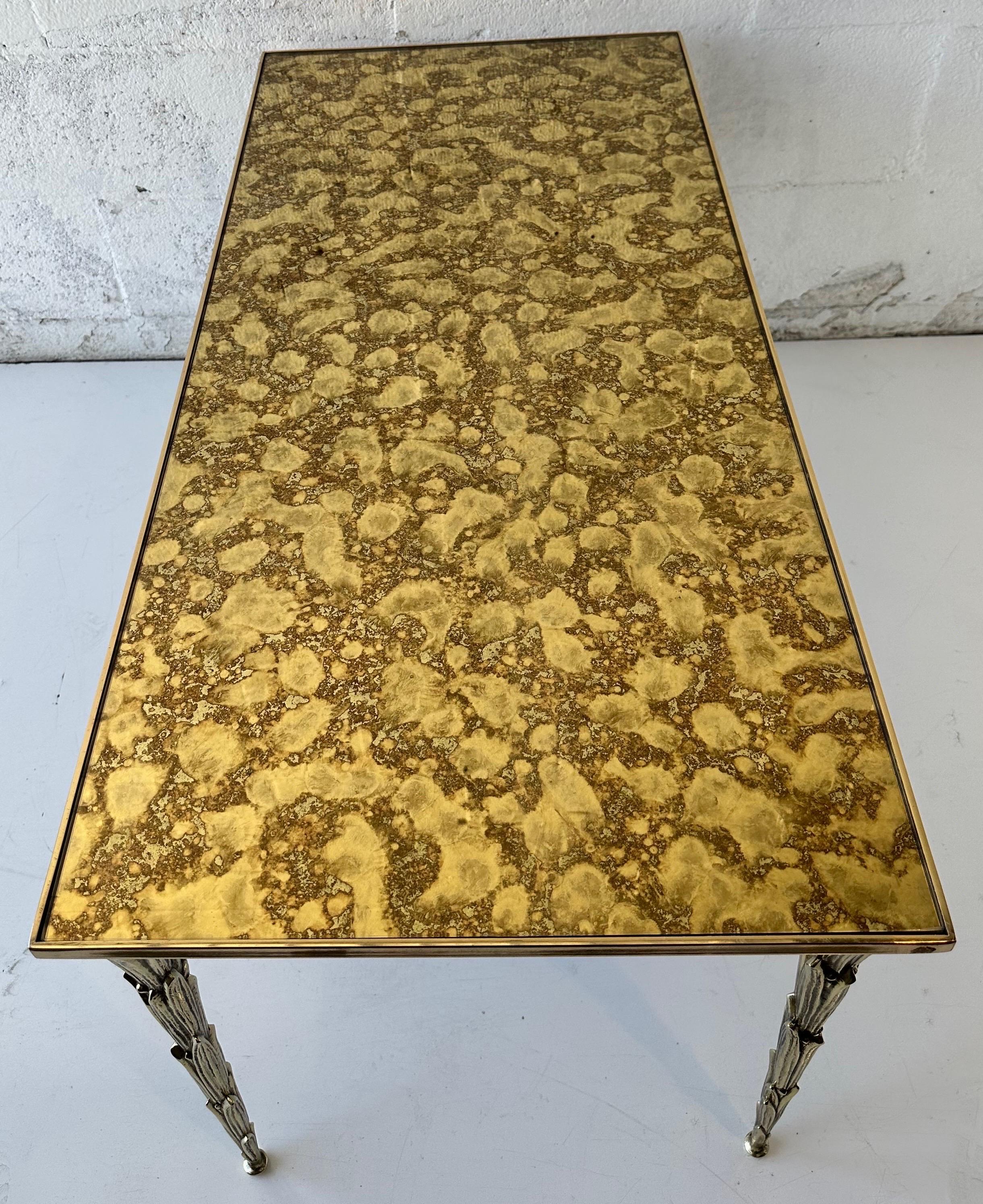 Maison Bagues French Bronze Coffee Table For Sale 6