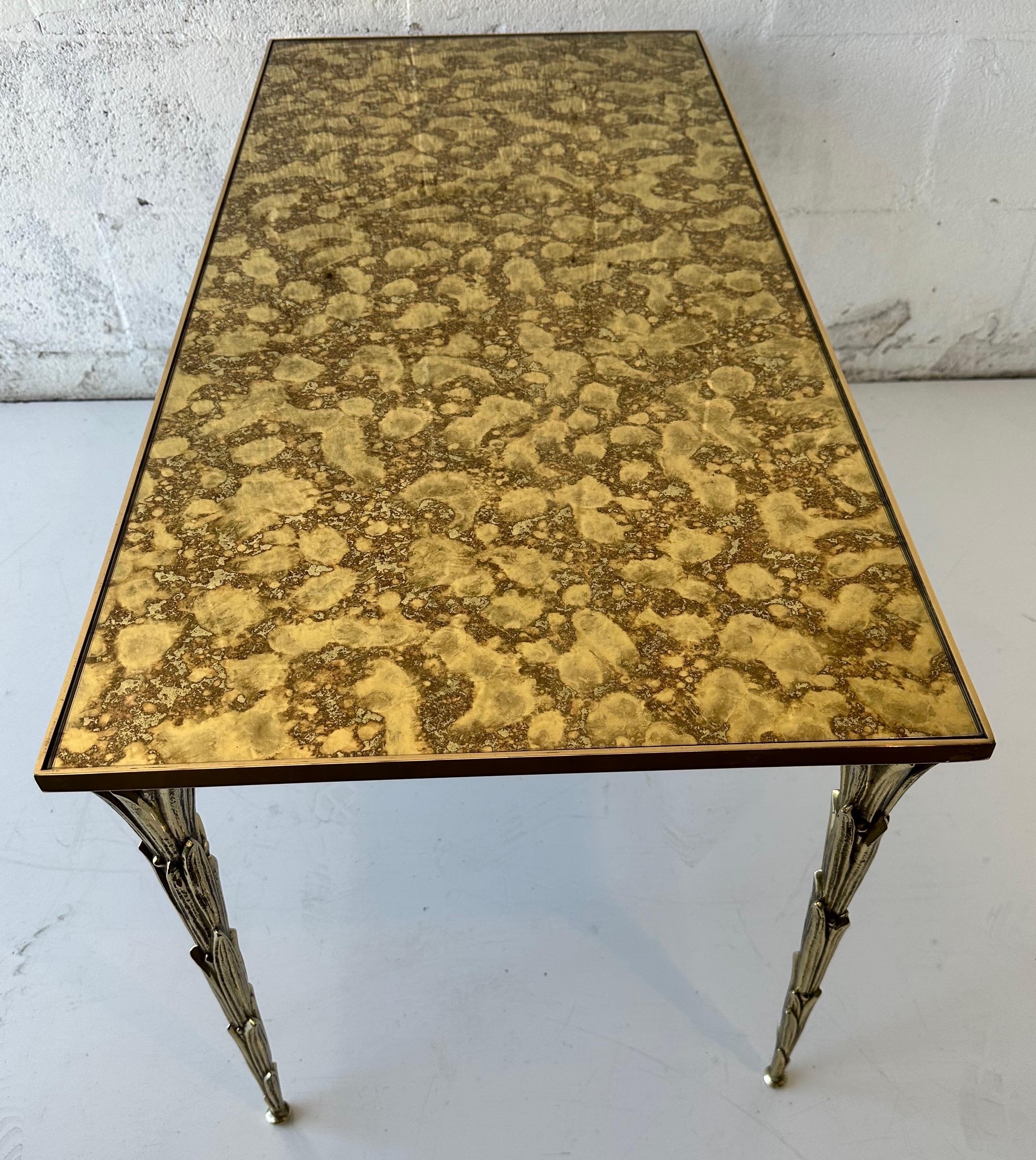 Maison Bagues French Bronze Coffee Table For Sale 7