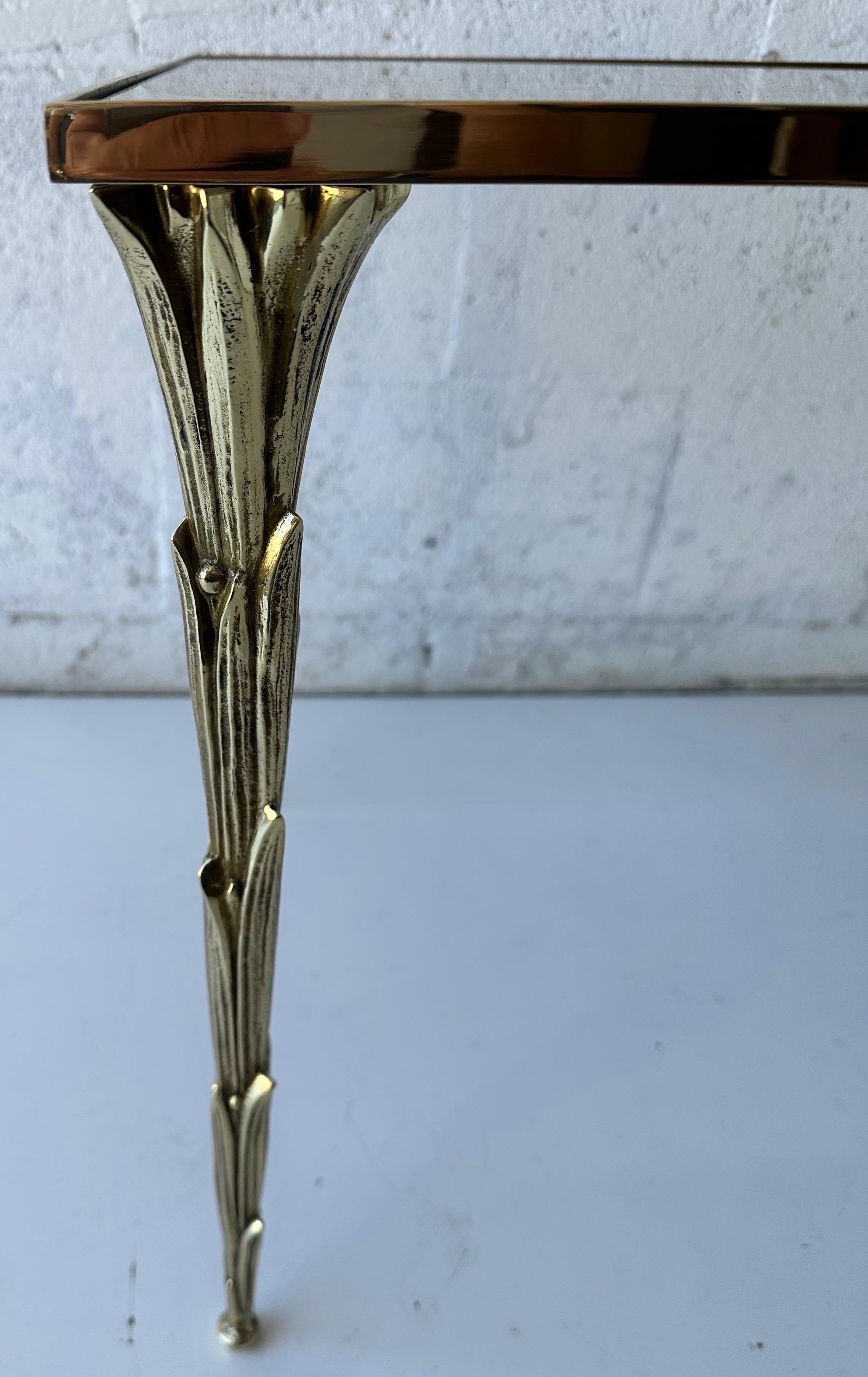 Table basse française en bronze de la Maison Bagues Excellent état - En vente à Miami, FL