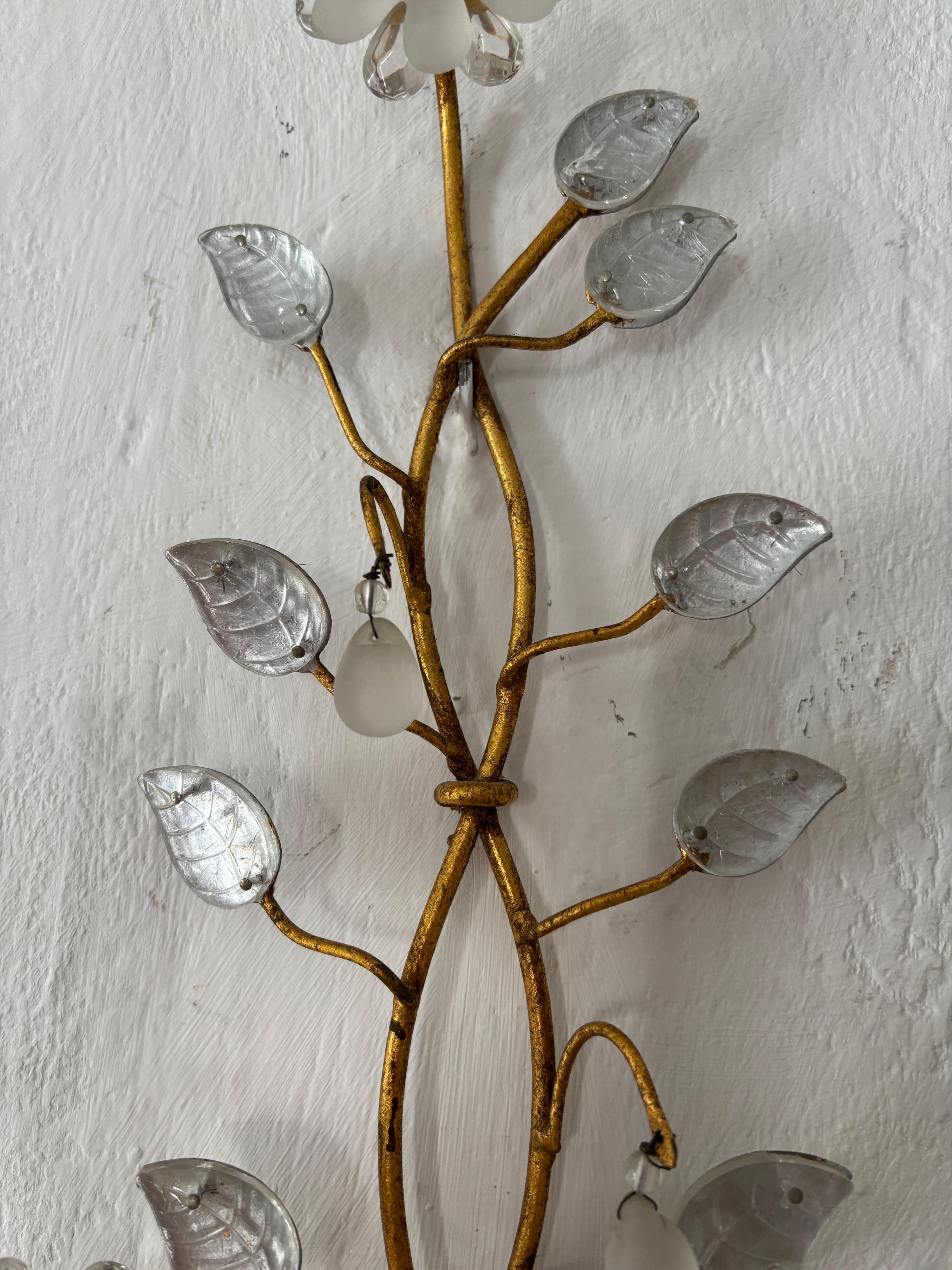 Maison Bagues Fiori d'oro e d'argento - Sconcese francesi, c.C. 1940 Firmato in vendita 4