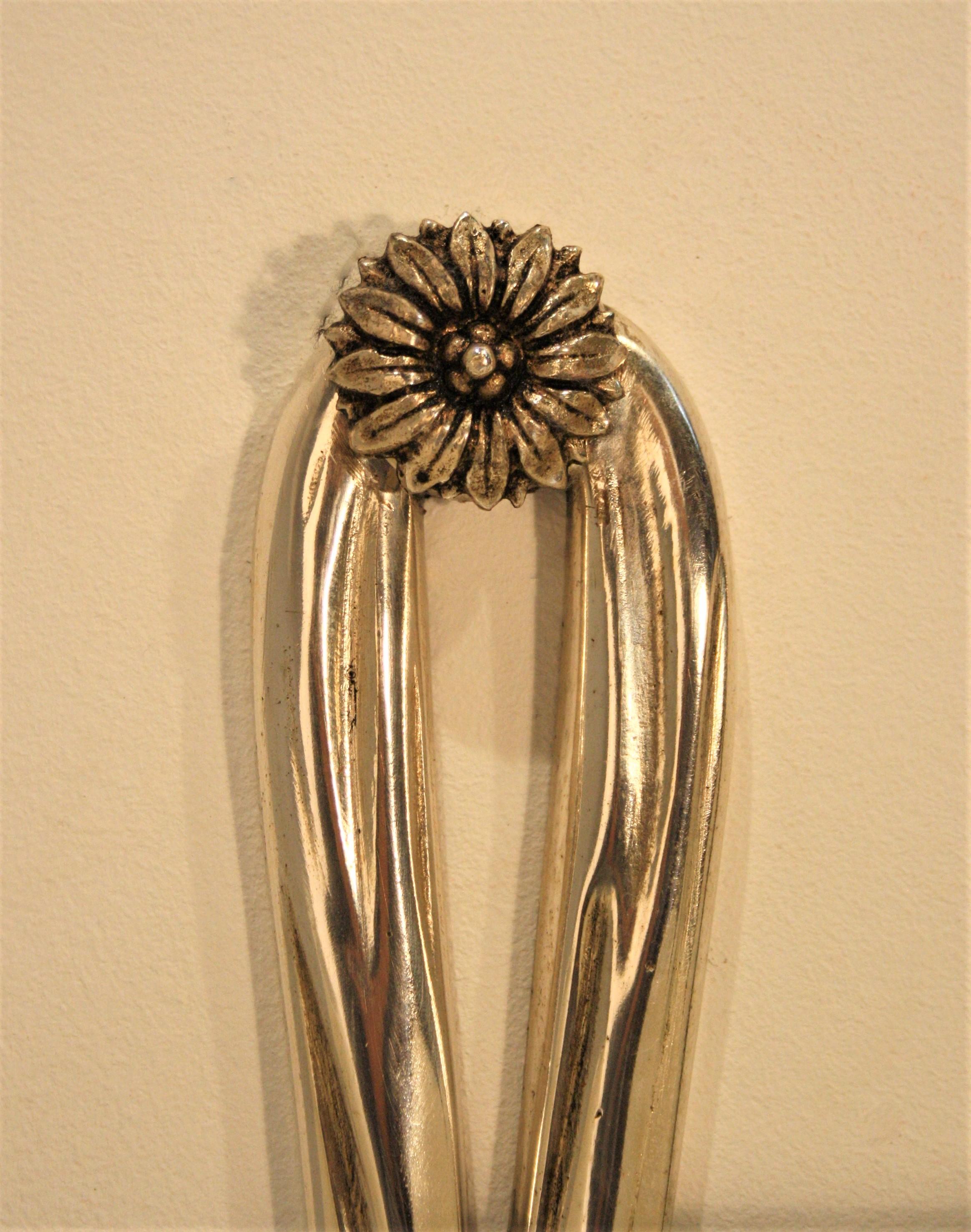 Mid-20th Century Maison Baguès, Louis XVI Silvered Bronze Sconces, 1930s