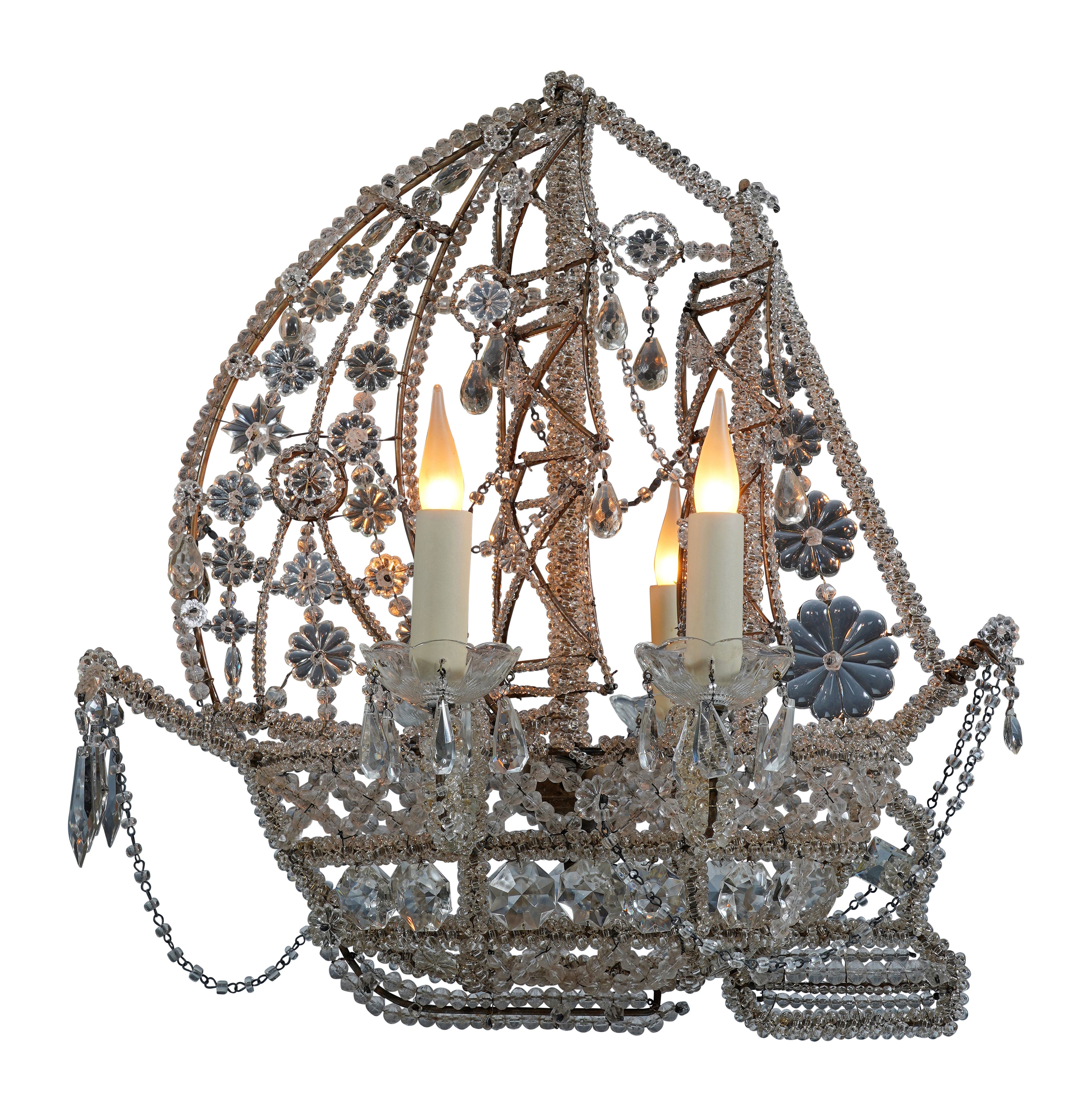 Maison Baguès, lustre "Nave", France, 20e siècle en vente