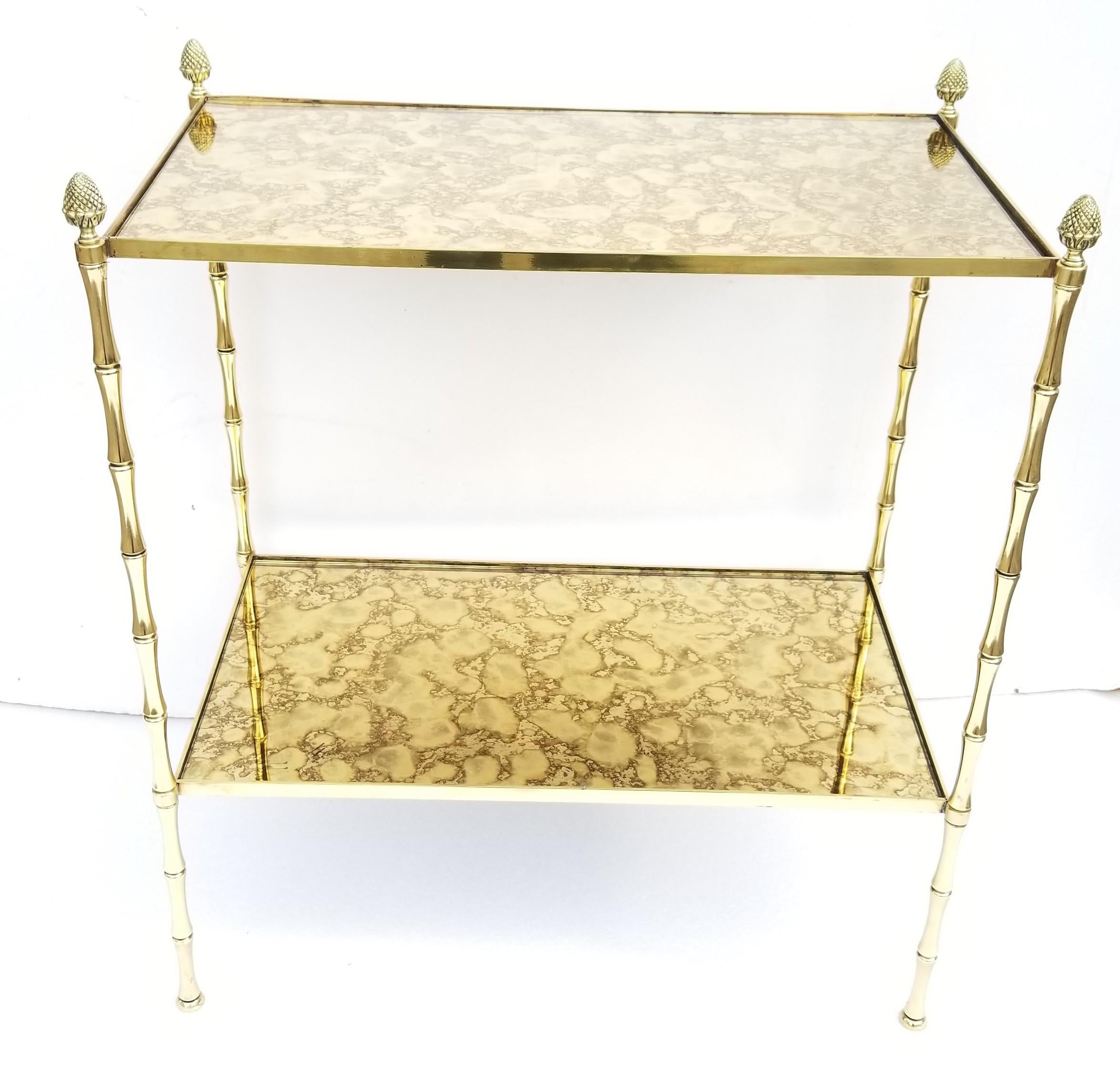 Neoclassical Maison Bagues  Rectangular Side Table For Sale