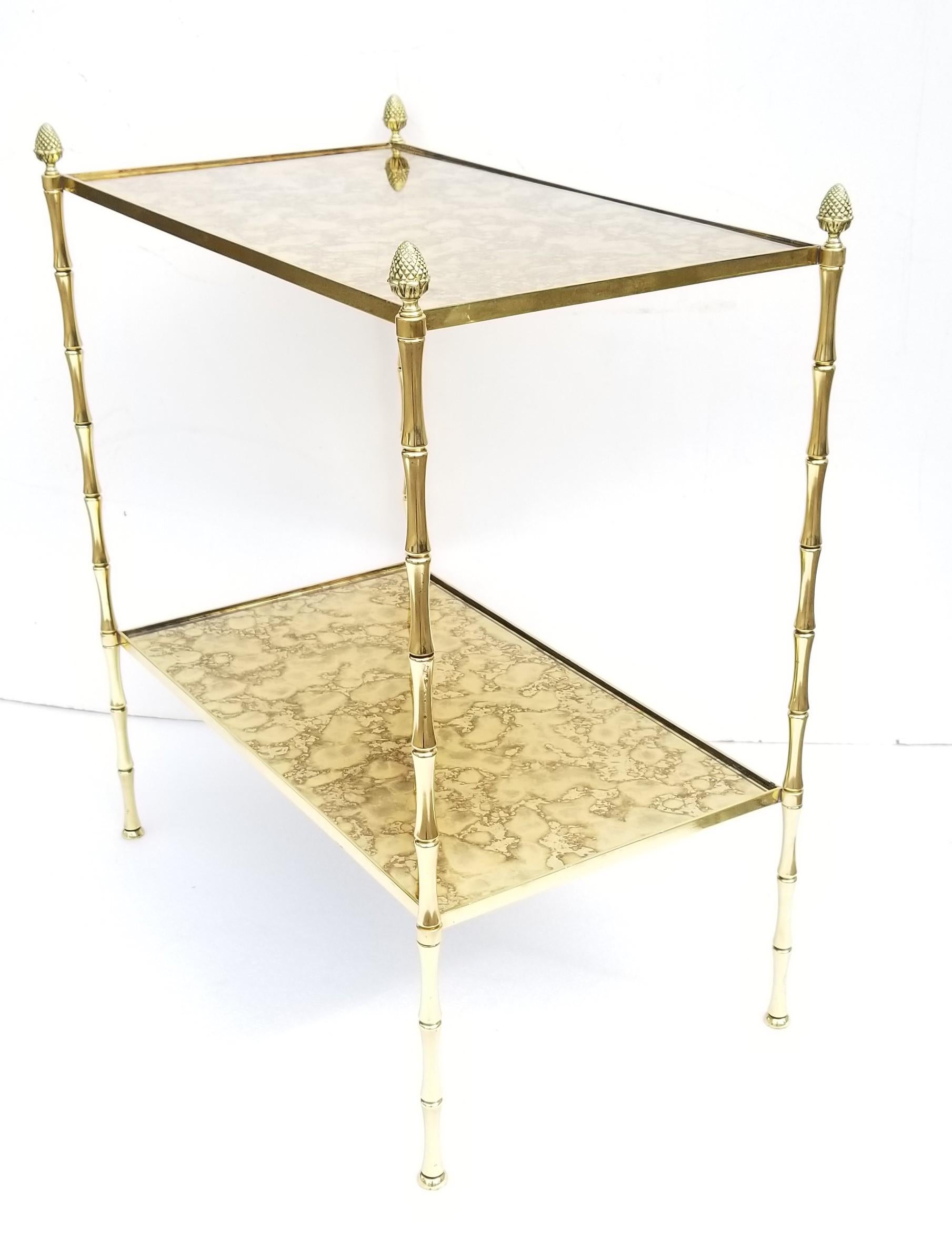 Maison Bagues  Rectangular Side Table In Excellent Condition For Sale In Miami, FL