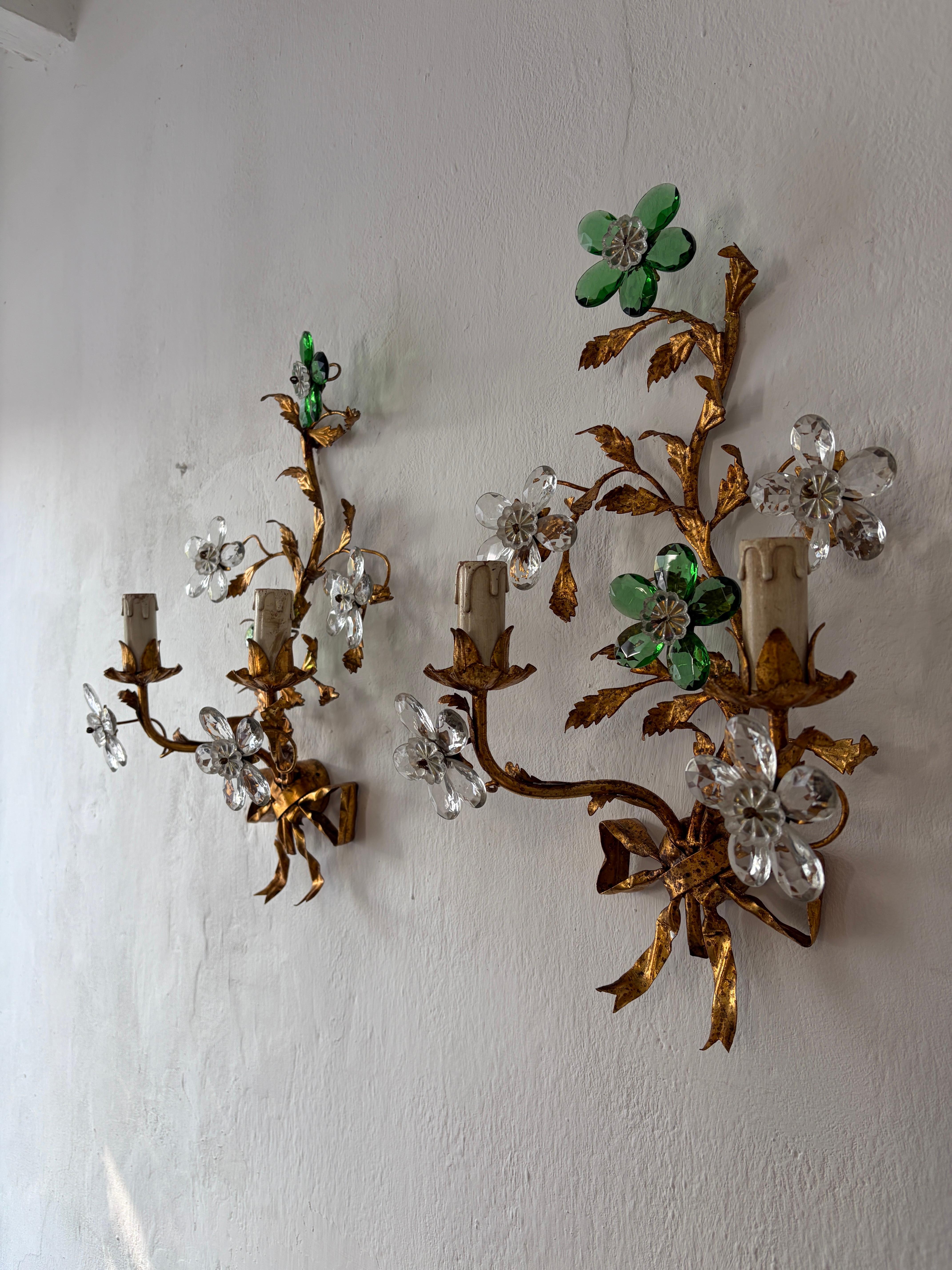 Maison Baguès Stile Greene & Greene Fiori di Cristallo Fiocco di Tolo, 1930 circa In condizioni buone in vendita a Firenze, Toscana