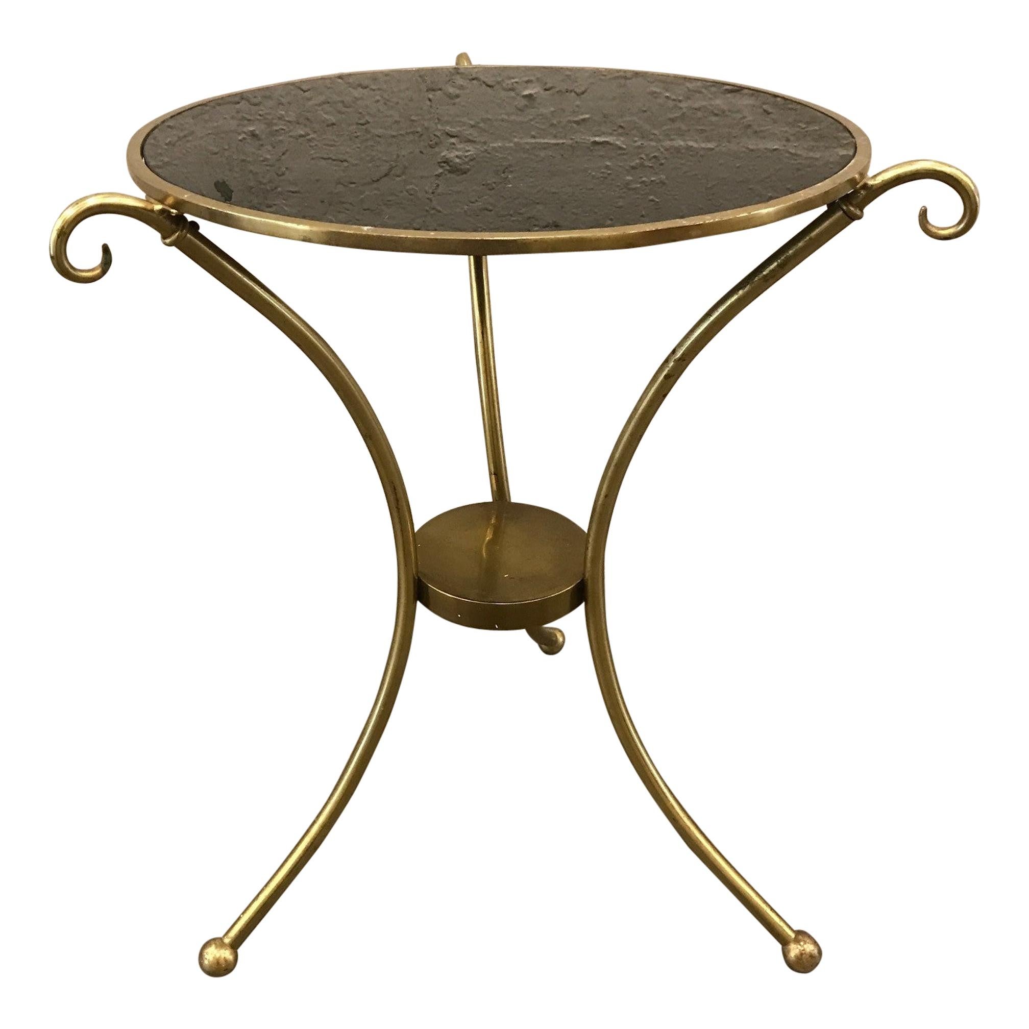 Maison Baguès Style Gueridon Table For Sale