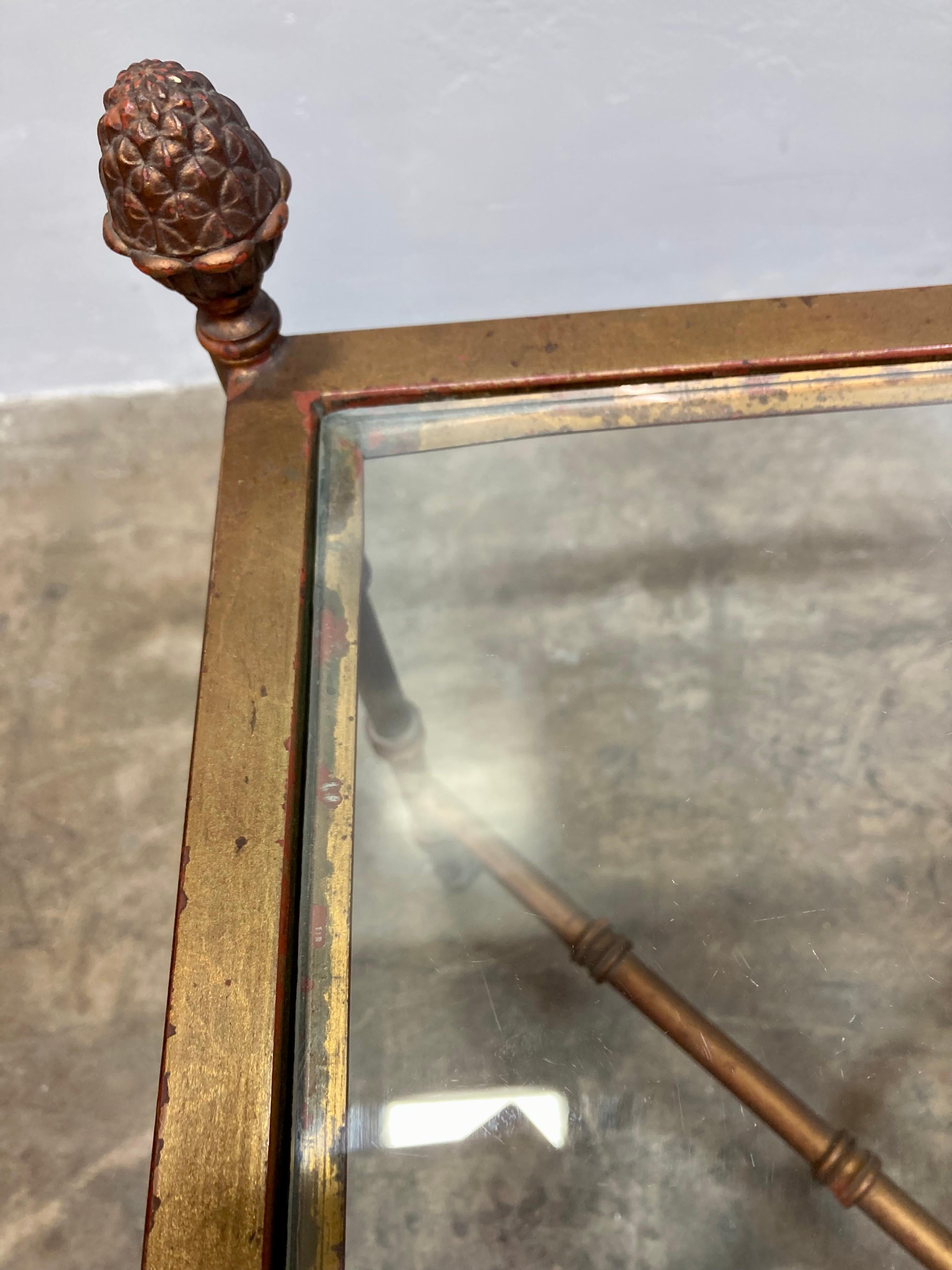 Maison Bagues Style Square Side Table For Sale 3