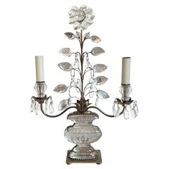 Maison Bagùes Table Lamp with Leaves, Urn and Flowers