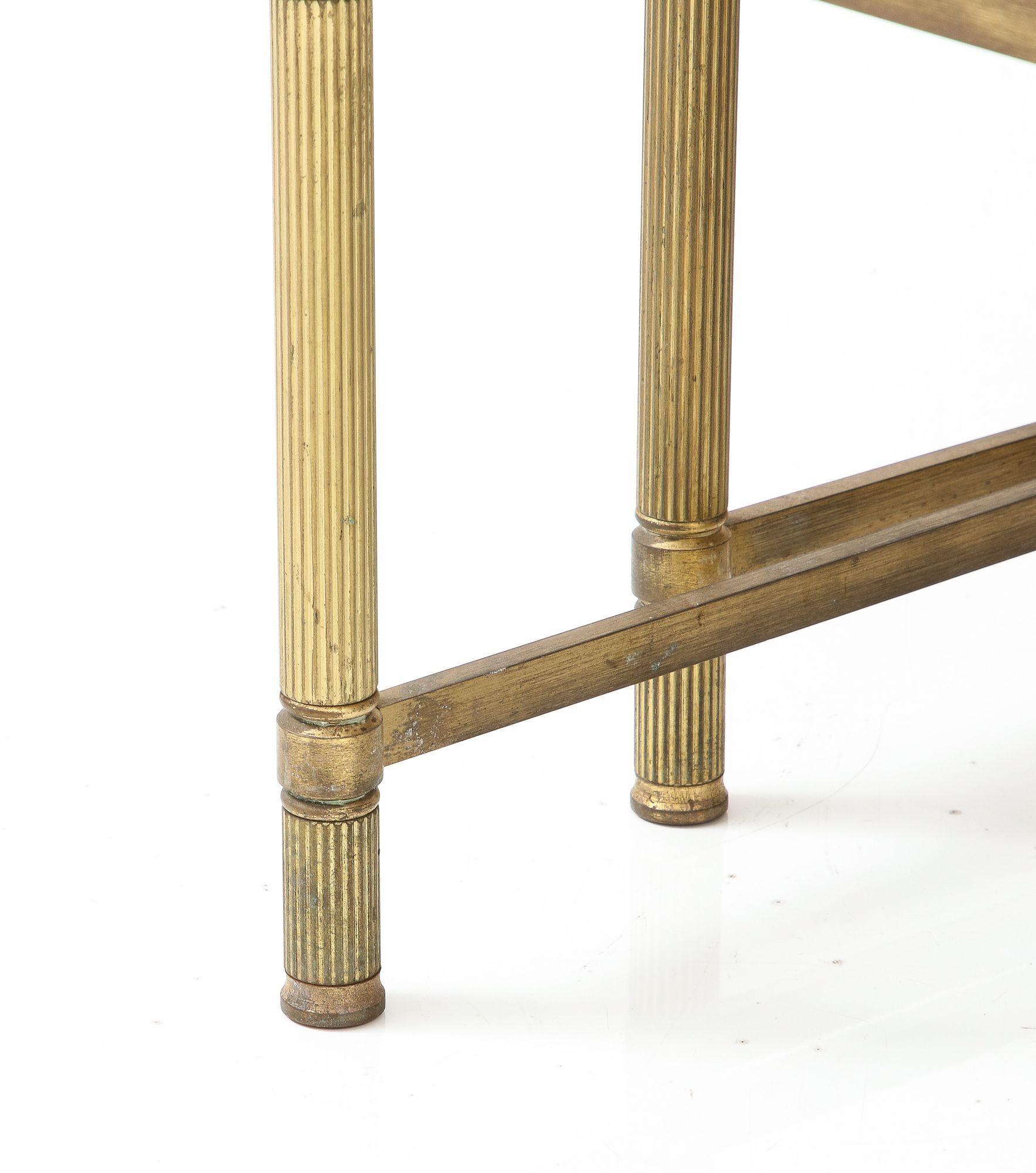 Maison Bagues Trio of Nesting Tables, France Mid 20th Century For Sale 2