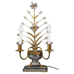 Maison Baguès, “Urn with Flowers”Lamp circa 1950