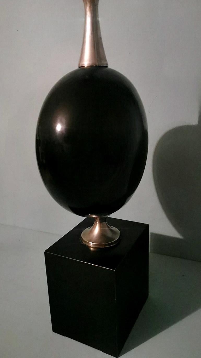 Laiton Maison Barbier - Lampe à poser en métal de style Space Age (sans abat-jour) en vente