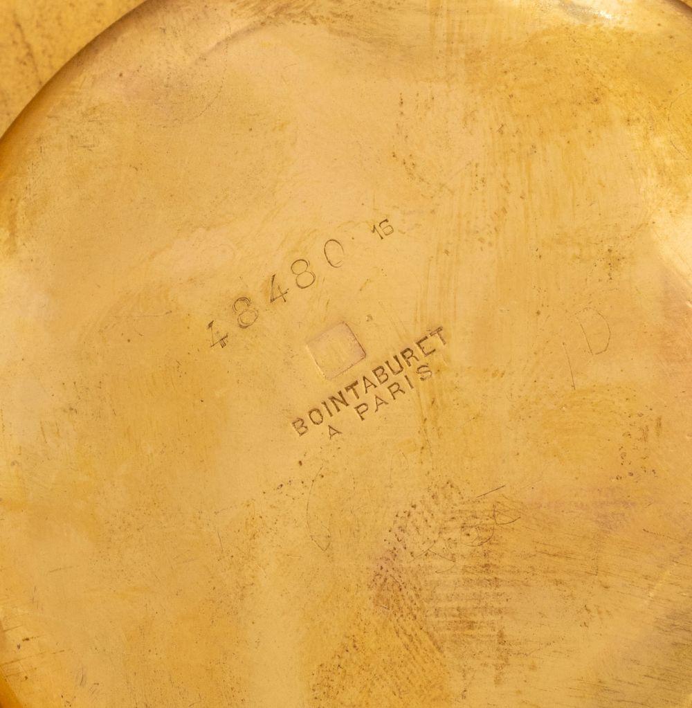 Maison Boin-Taburet, calamaio francese in bronzo ormolinato in vendita 4