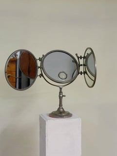 Miroir de courtoisie éclairé « Triptych » de Maison Brot, vers 1920