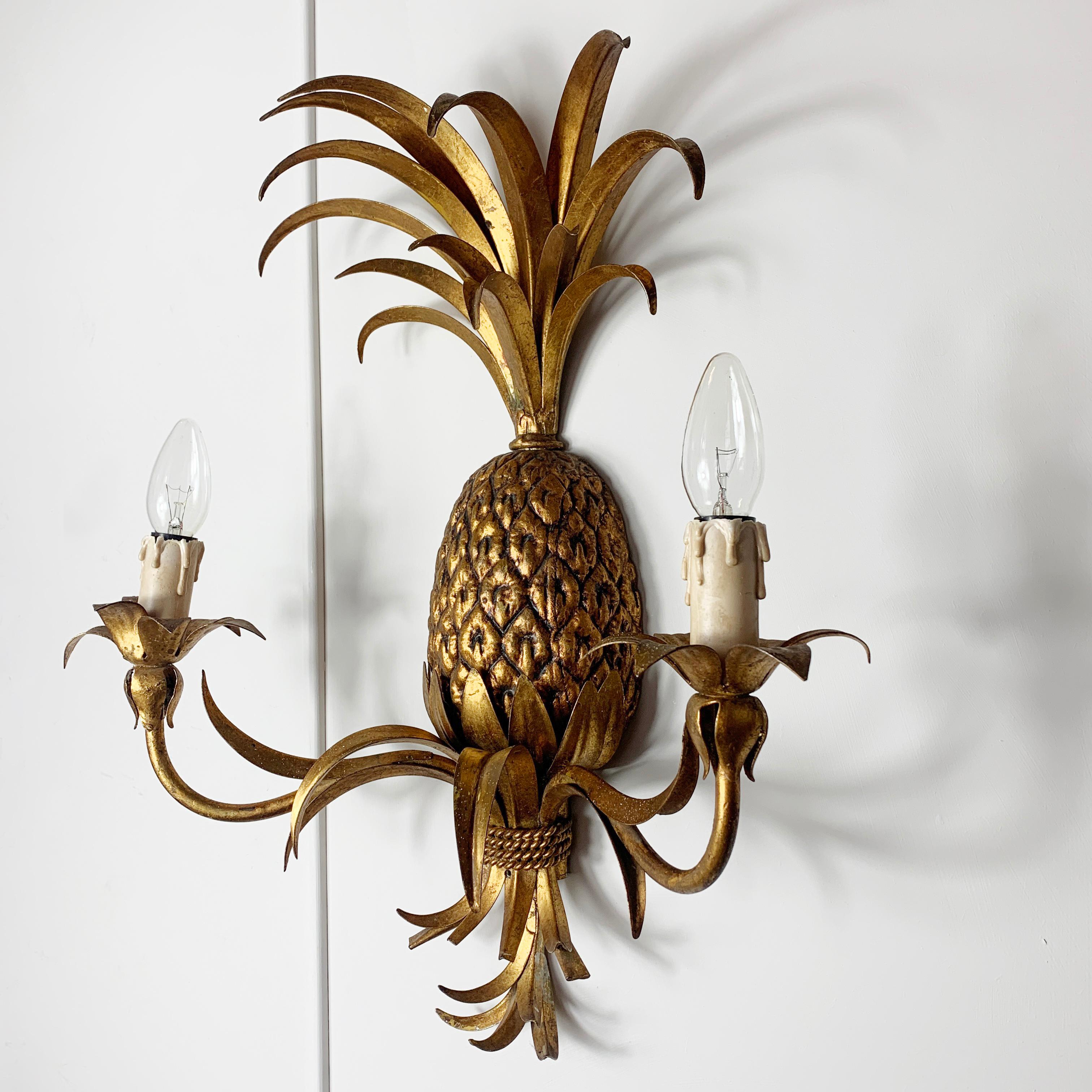 pineapple wall lights