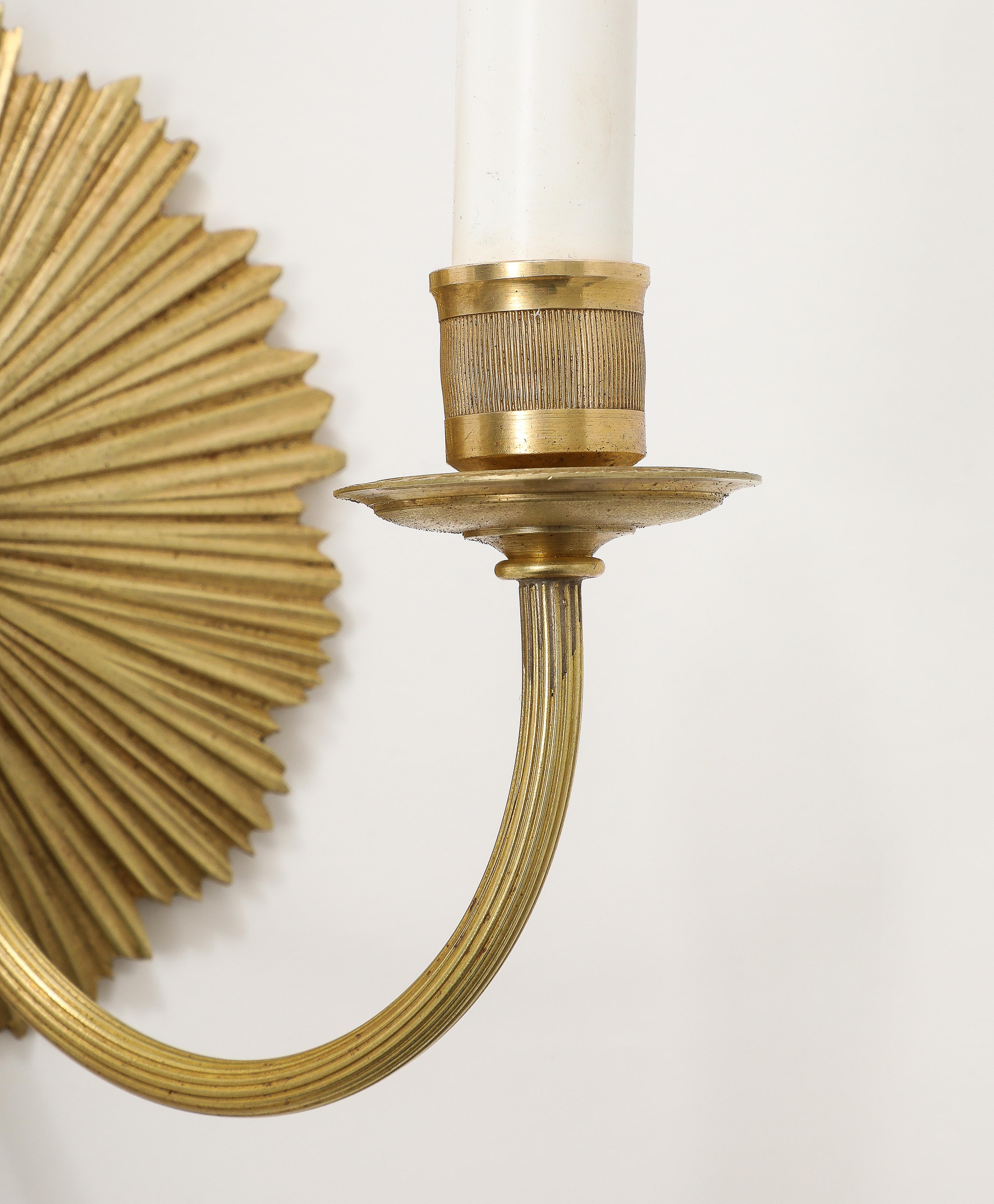 Maison Charles Brass Wall Sconces For Sale 9